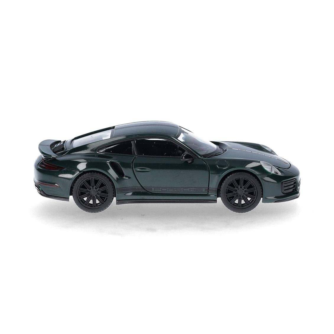 Herpa 420358 1/87 Ölçek, Porsche 911 (991) Turbo, Yarış Yeşili, Sergilemeye Hazır Model Araç