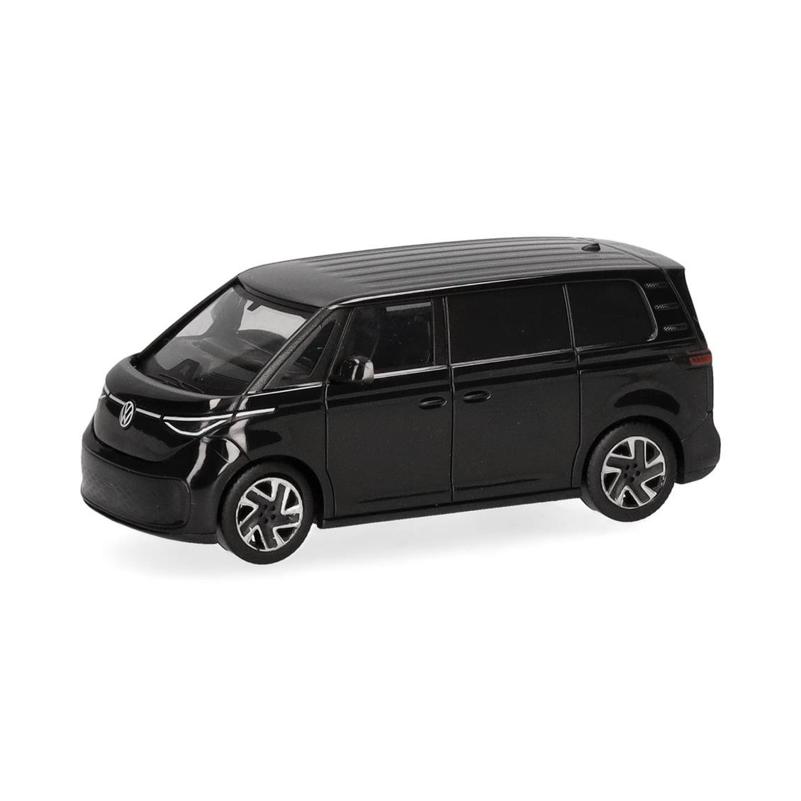 Herpa 421157-002 1/87 Ölçek, VW ID Buzz, Siyah, Sergilemeye Hazır Model Araç
