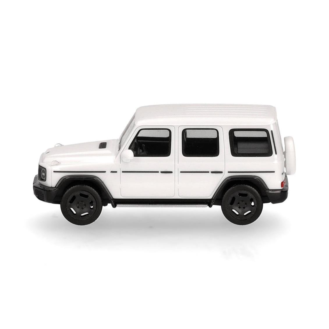 Herpa 421195 1/87 Ölçek, Mercedes-Benz G580 EQ Cip, N465, Beyaz, Sergilemeye Hazır Model Araç