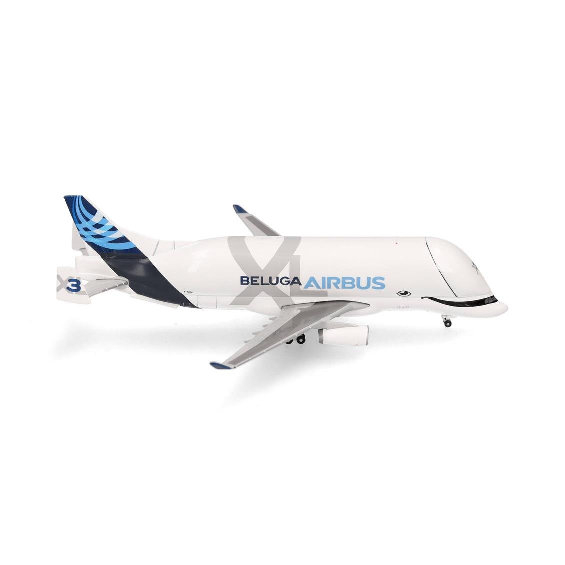 Herpa 534284-003 1/500 Ölçek, Airbus Industries A330-743L, BelugaXL - XL#3 - F-GXLI, Metal, Sergilemeye Hazır Model Nakliye Uça