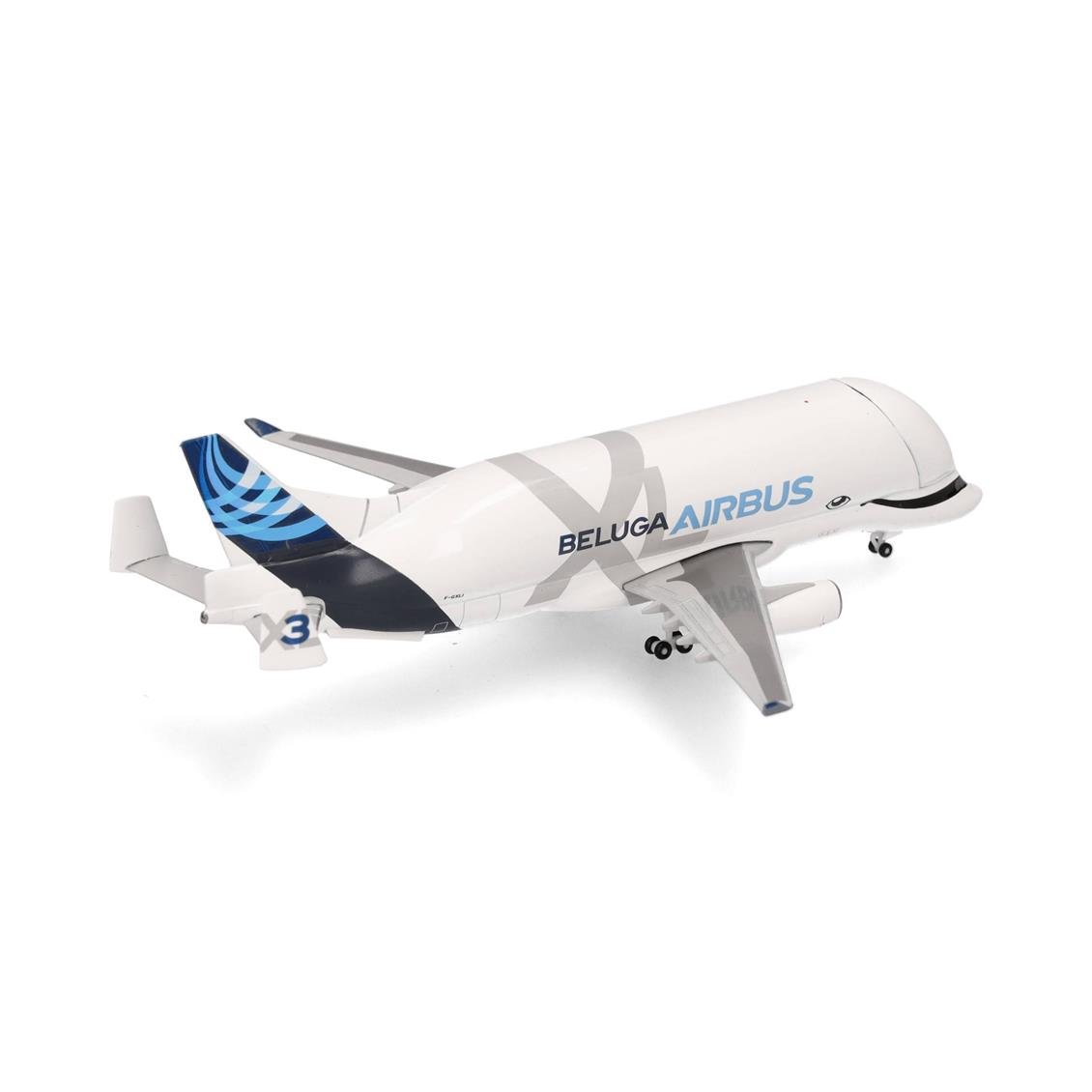 Herpa 534284-003 1/500 Ölçek, Airbus Industries A330-743L, BelugaXL - XL#3 - F-GXLI, Metal, Sergilemeye Hazır Model Nakliye Uça