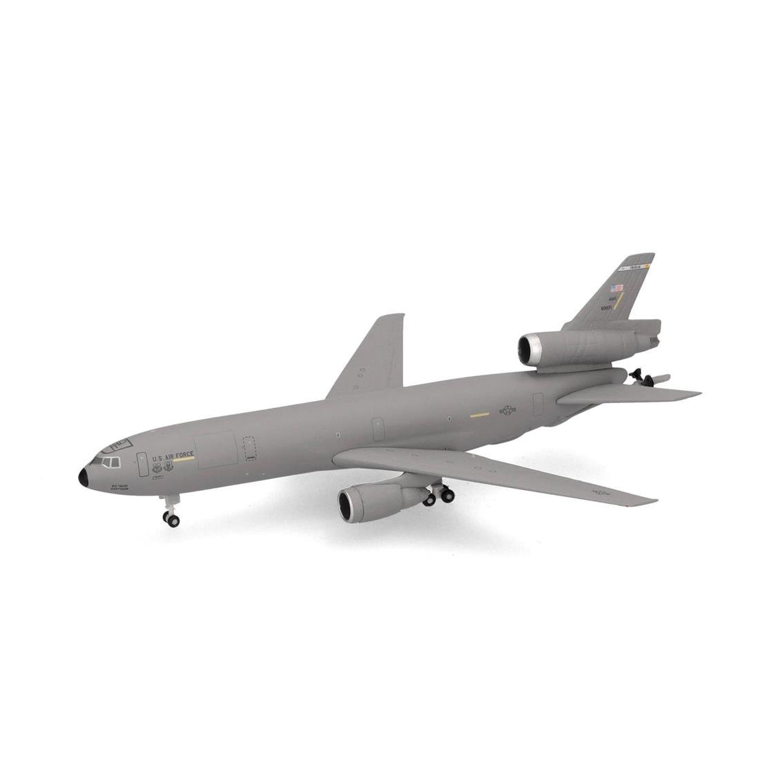 Herpa 538367 1/500 Ölçek, Amerikan Hava Kuvvetleri McDonnell Douglas KC-10 Extender, 60th AMW, 86-0031, Metal, Sergilemeye Hazı