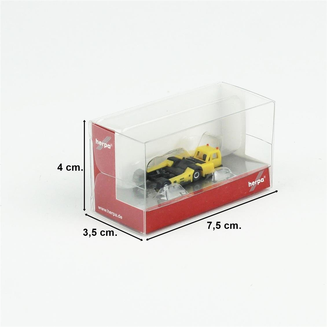 Herpa 573498 1/200 Ölçek, EFM Goldhofer AST-2 Phoenix, Uçak Çekme Aracı