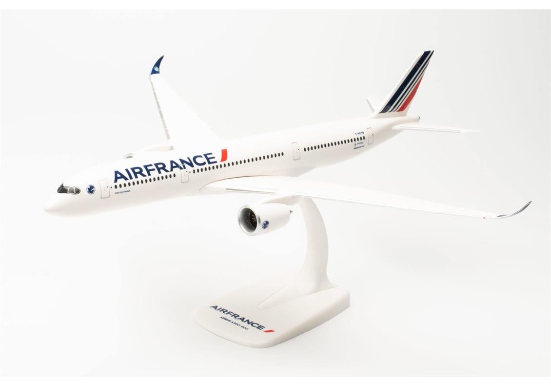 Herpa 612470-001 1/200 Ölçek, Air France Airbus A350-900, 2021 livery, F-HTYM (Fort-de-France), Sergilemeye Hazır Model Yolcu U