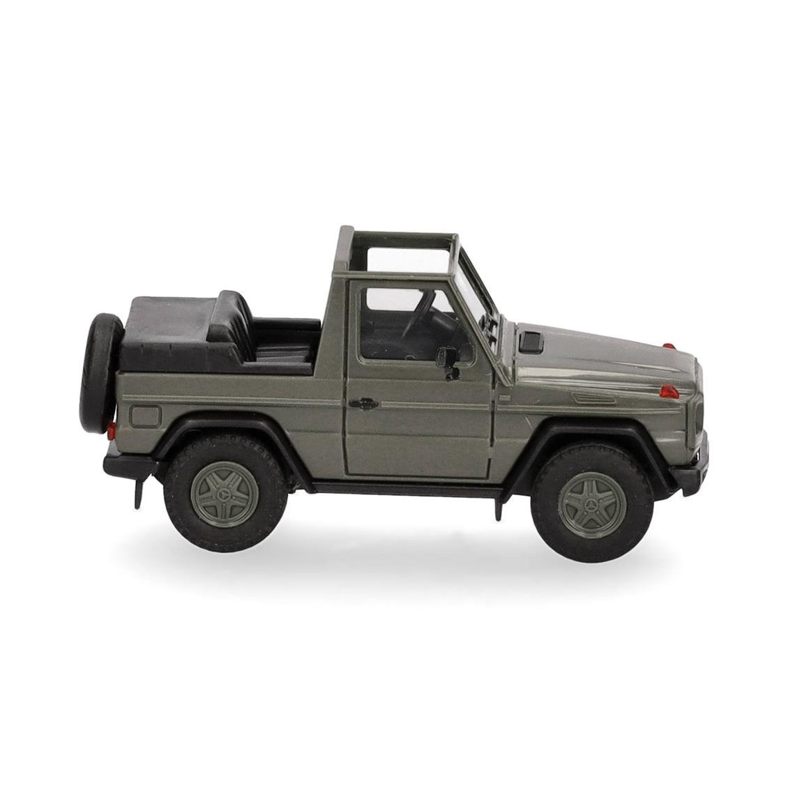 Herpa 700849 1/87 Ölçek, Mercedes-Benz G-class (W460), Alman Silahlı Kuvvetleri (Bundeswehr), Sergilemeye Hazır Askeri Model Ar