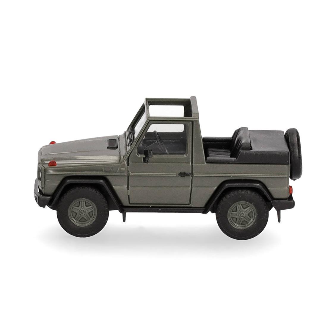 Herpa 700849 1/87 Ölçek, Mercedes-Benz G-class (W460), Alman Silahlı Kuvvetleri (Bundeswehr), Sergilemeye Hazır Askeri Model Ar