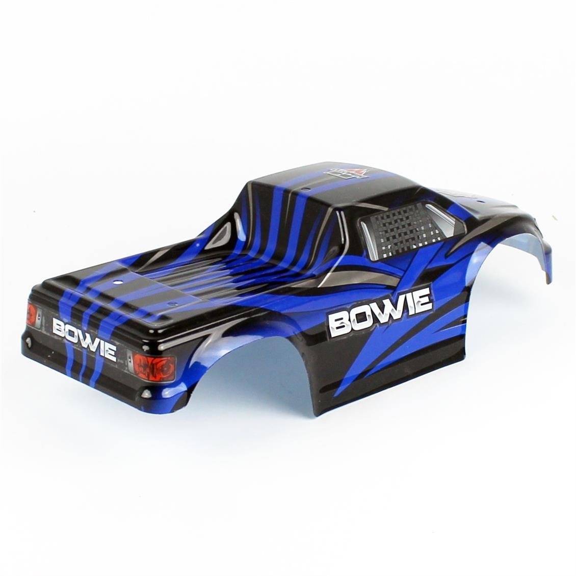 Himoto 31800 1/10 Ölçek, Monster Truck BOWIE Lexan Kaporta, Mavi