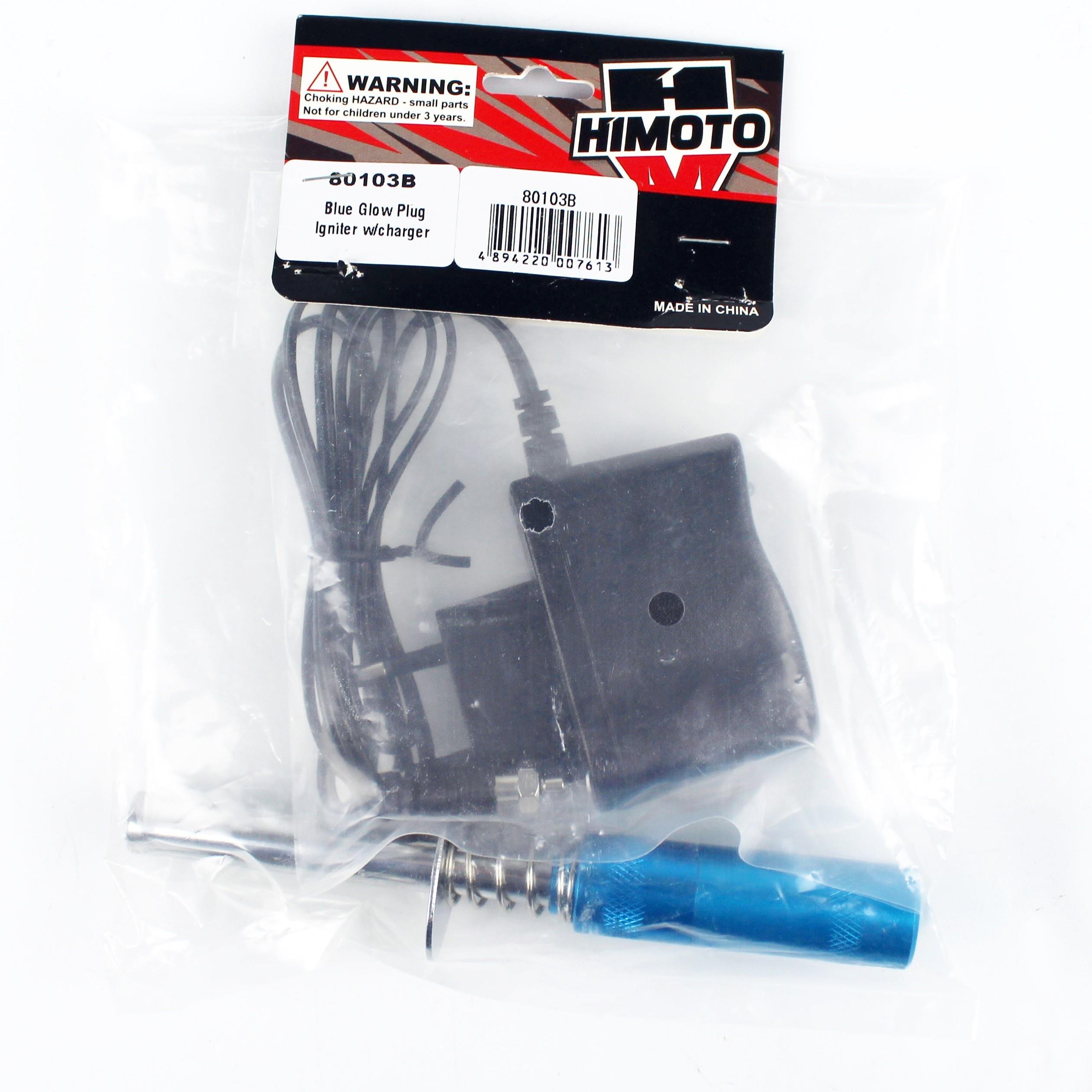 Himoto 80102B Aliminyum Buji Isıtıcısıve Şarj Aleti , Pilsiz, Mavi Renk