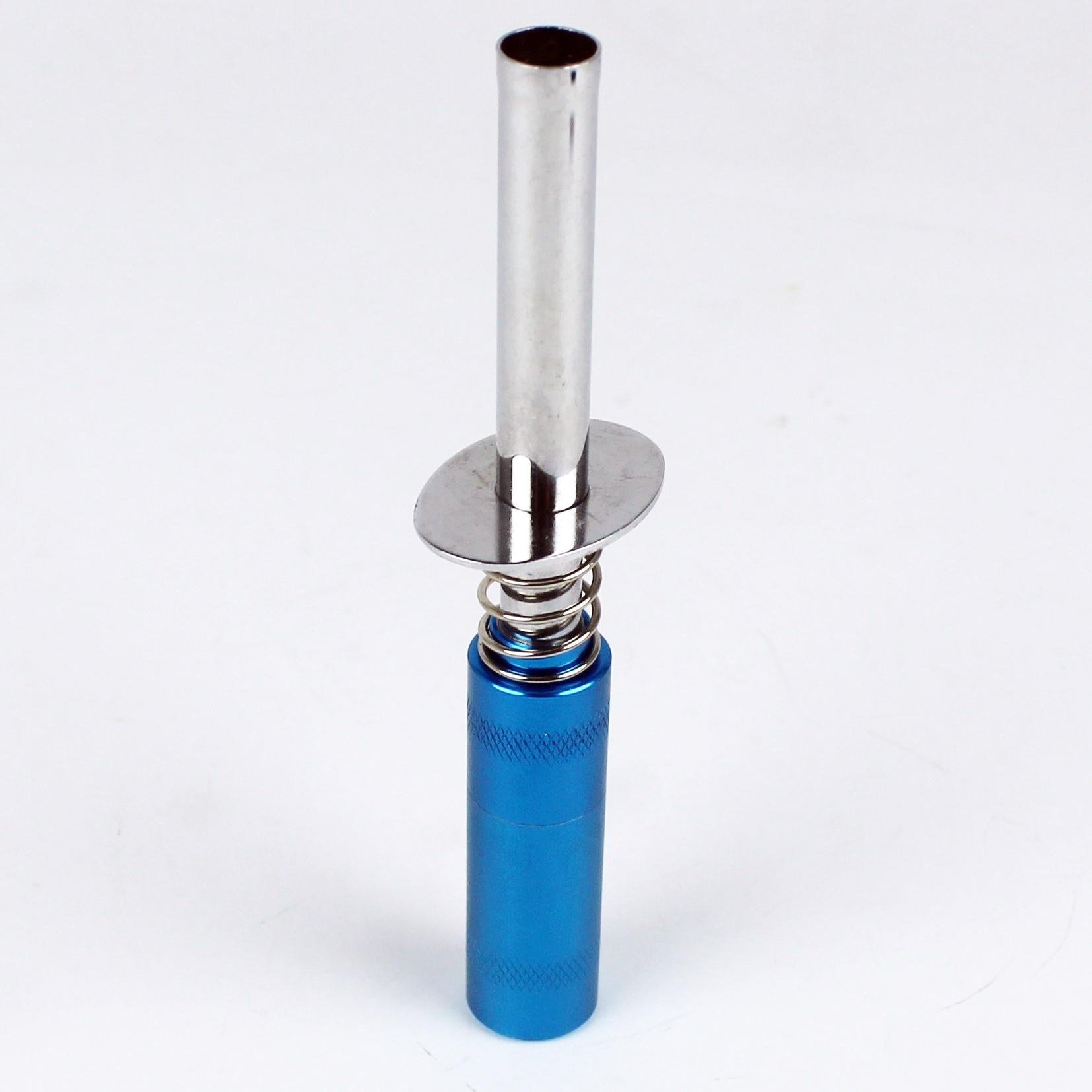 Himoto 80102B Aliminyum Buji Isıtıcısıve Şarj Aleti , Pilsiz, Mavi Renk