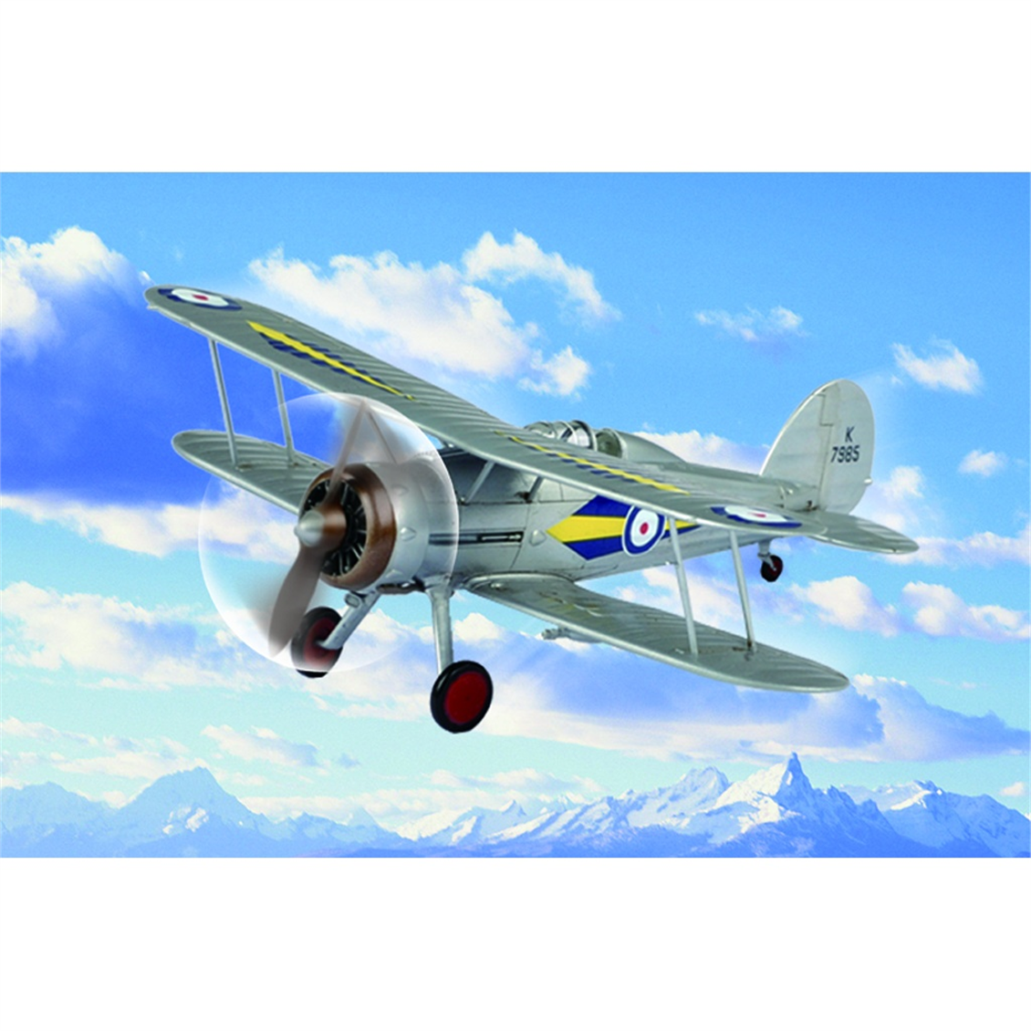 Hobbyboss 80289 1/72 Ölçek, RAF Gladiator, Savaş Uçağı Plastik Model Kiti