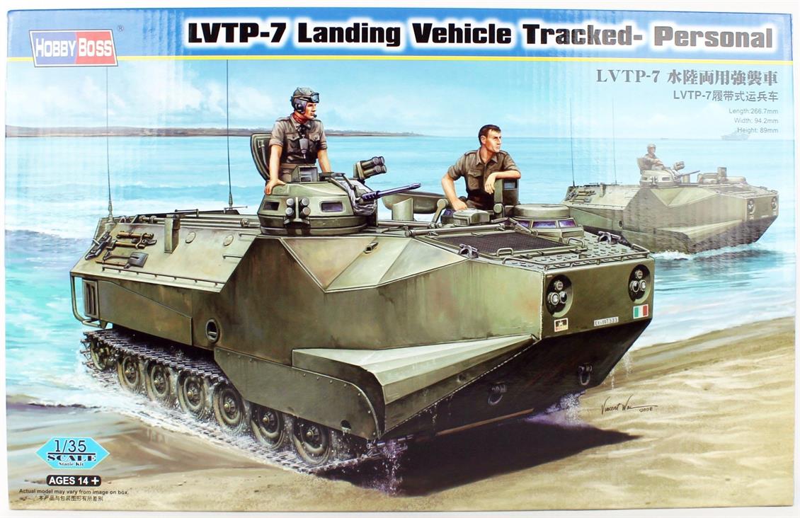Hobbyboss 82409 1/35 LVTP-7 Amfibi Hücum Aracı Maketi
