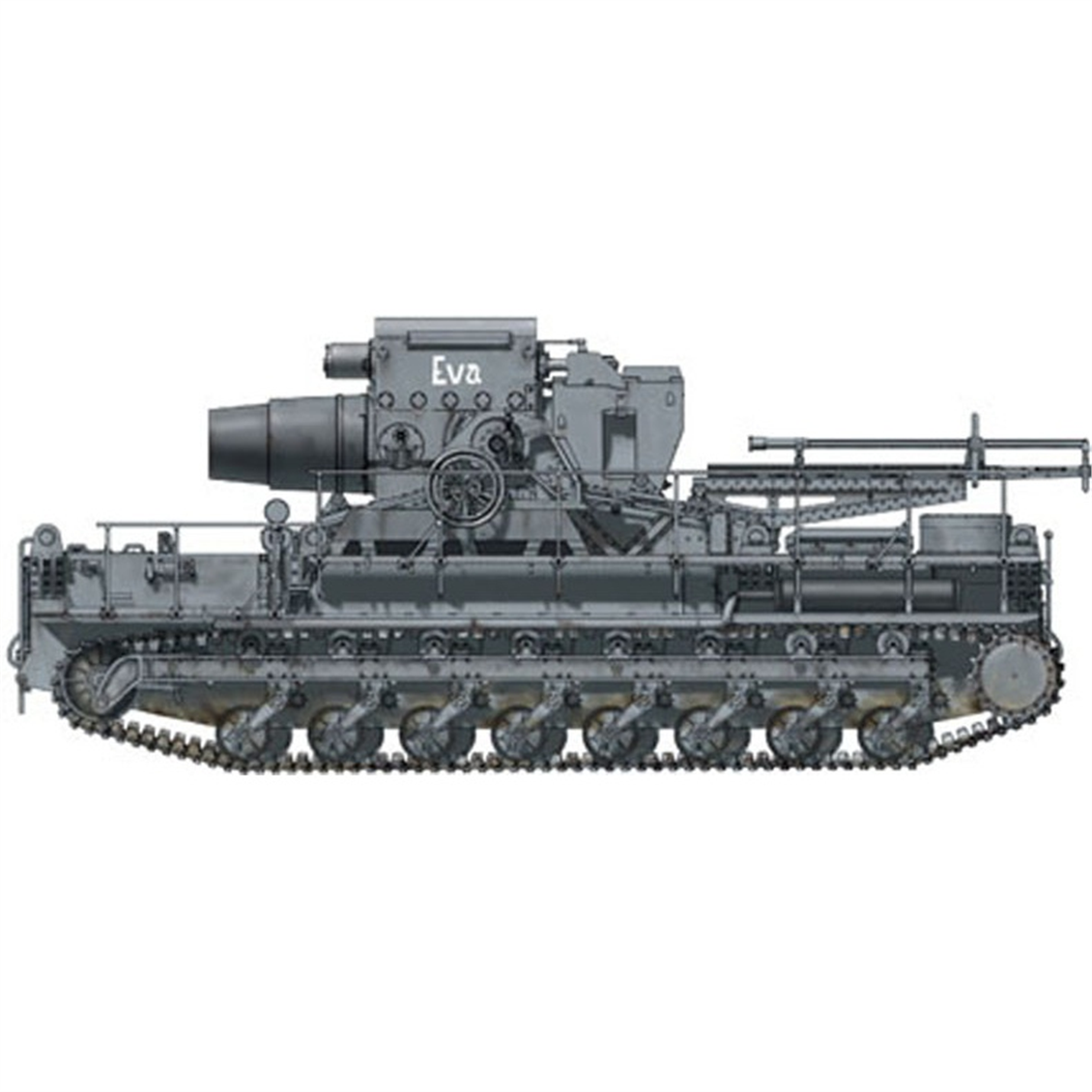 Hobbyboss 82904 1/72 Ölçek, Morser  KARL- Geraet, Plastik Model Kiti