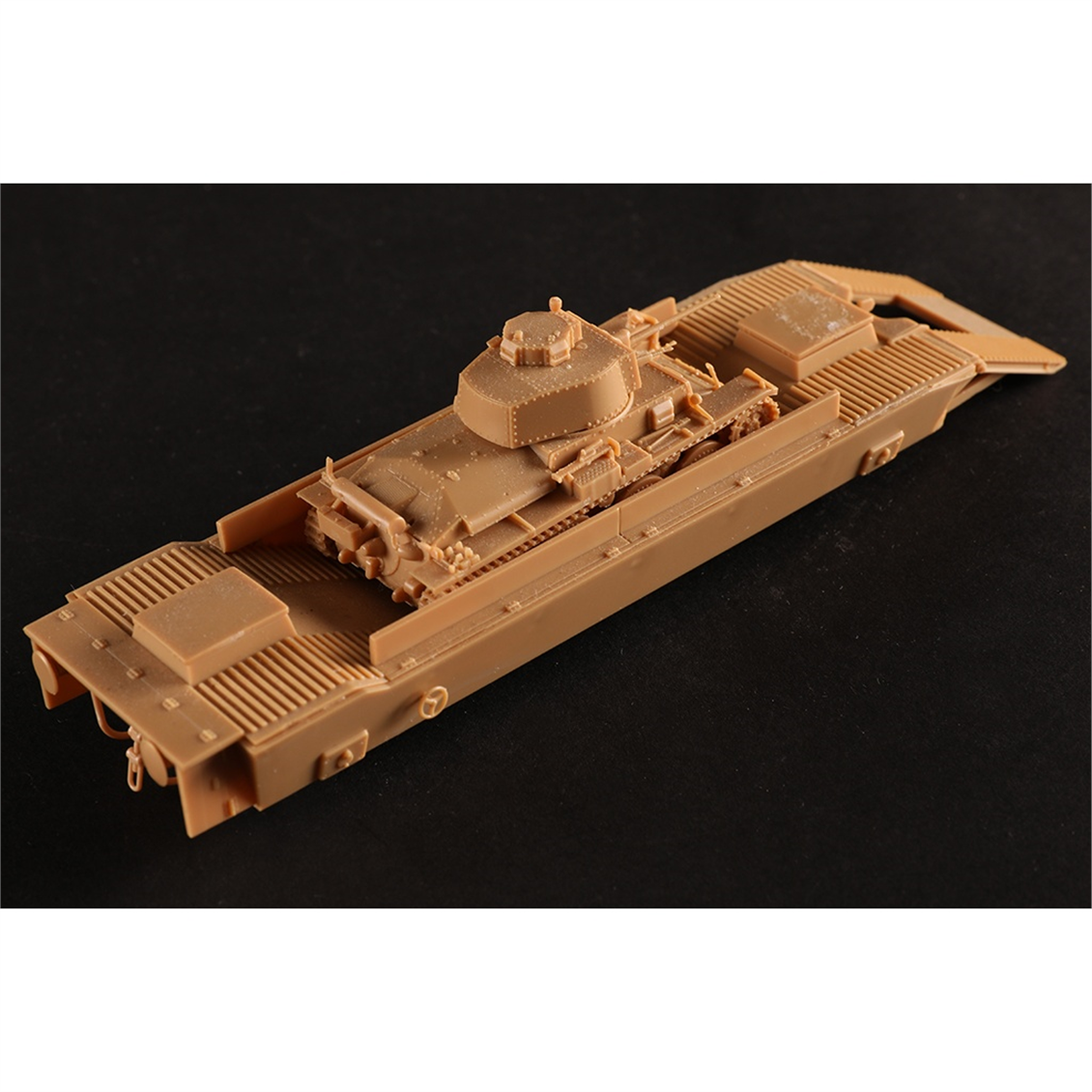Hobbyboss 82936 1/72 Ölçek, Alman Tank Taşıma Vagonu, Plastik Model Kiti