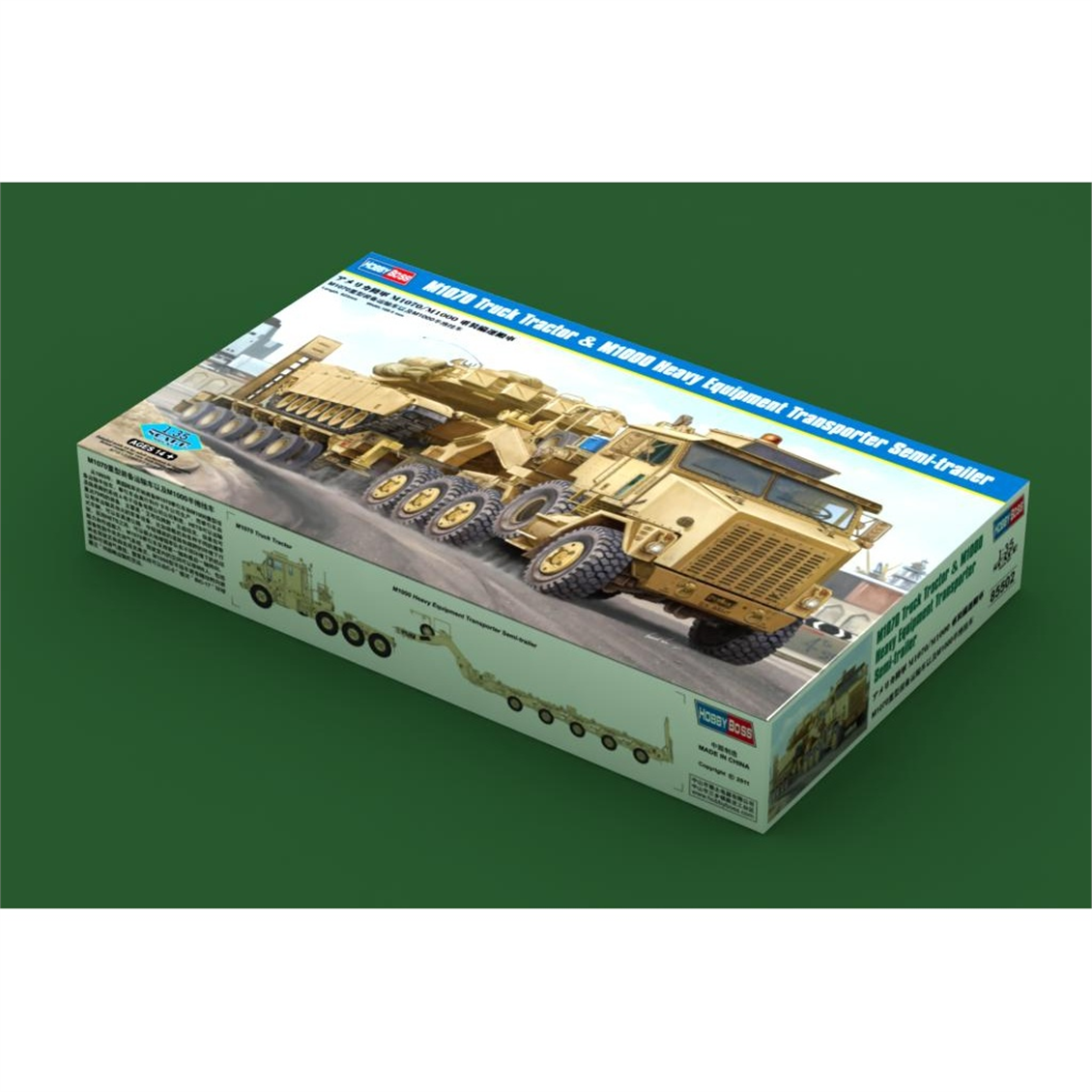 HobbyBoss 85502 1/35 Ölçek, M1070/M1000 HETS Tank Taşıyıcı, Plastik Model Kiti