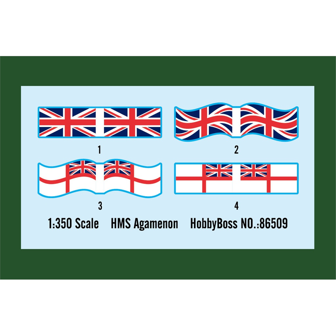 Hobbyboss 86509 1/350 Ölçek, HMS Agamenon Savaş Gemisi, Plastik Model Kiti