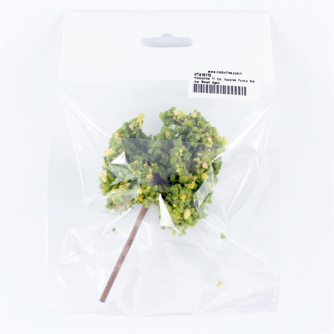 Hobbytime 11 Cm. Yuvarlak Formlu Ihlamur Maket Ağacı