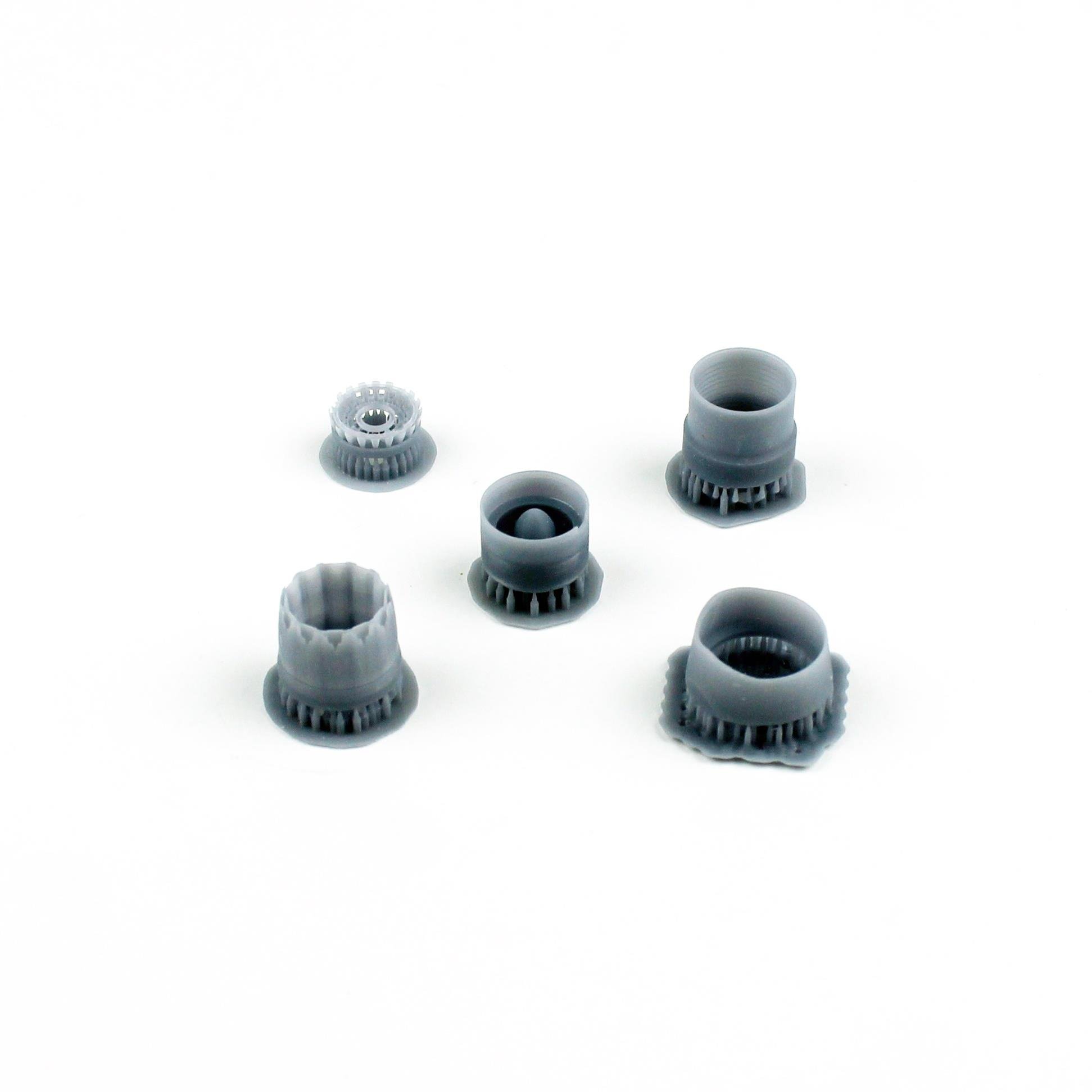 Hobbytime 201 1/72 Ölçek, F-16 GE  F110 Açık Egzost, 3D Yazılmış Reçine Detay Parçası