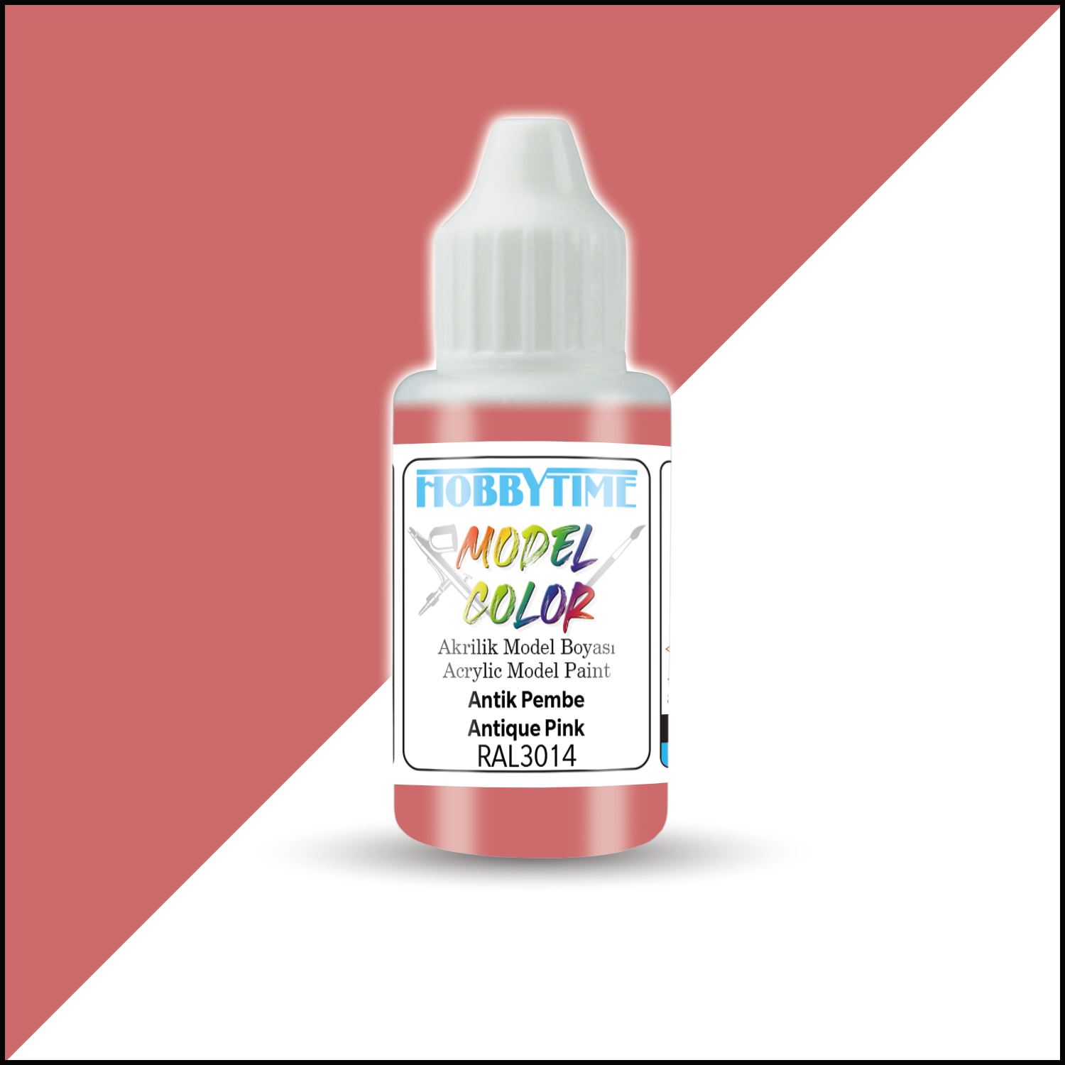 Hobbytime 451 18 ml. RAL3014 Antik Pembe (Antique Pink), Akrilik Model Boyası