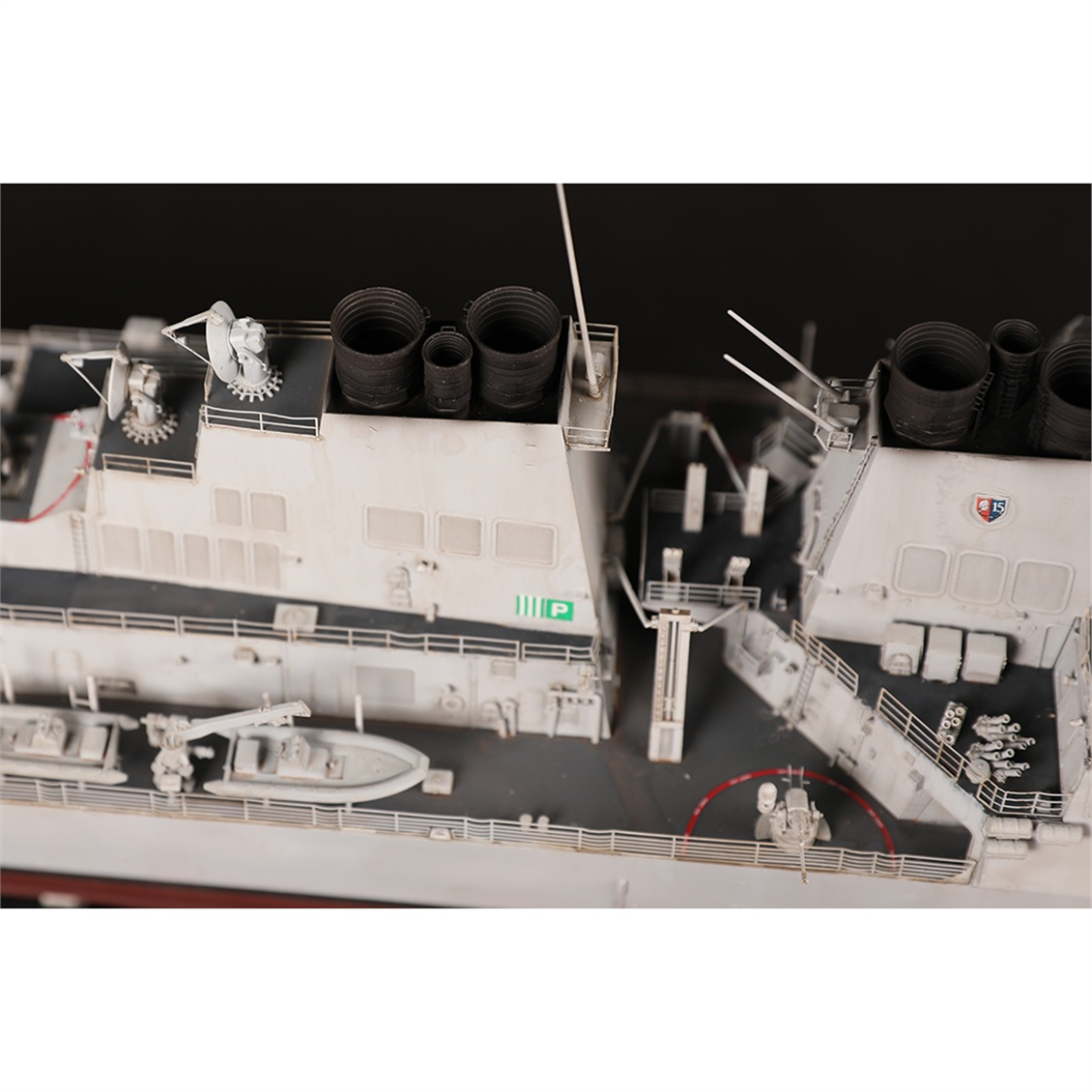 I Love Kit 62007 1/200 Ölçek, USS Curtis Wilbur DDG-54 Savaş Gemisi, Plastik Model Kiti