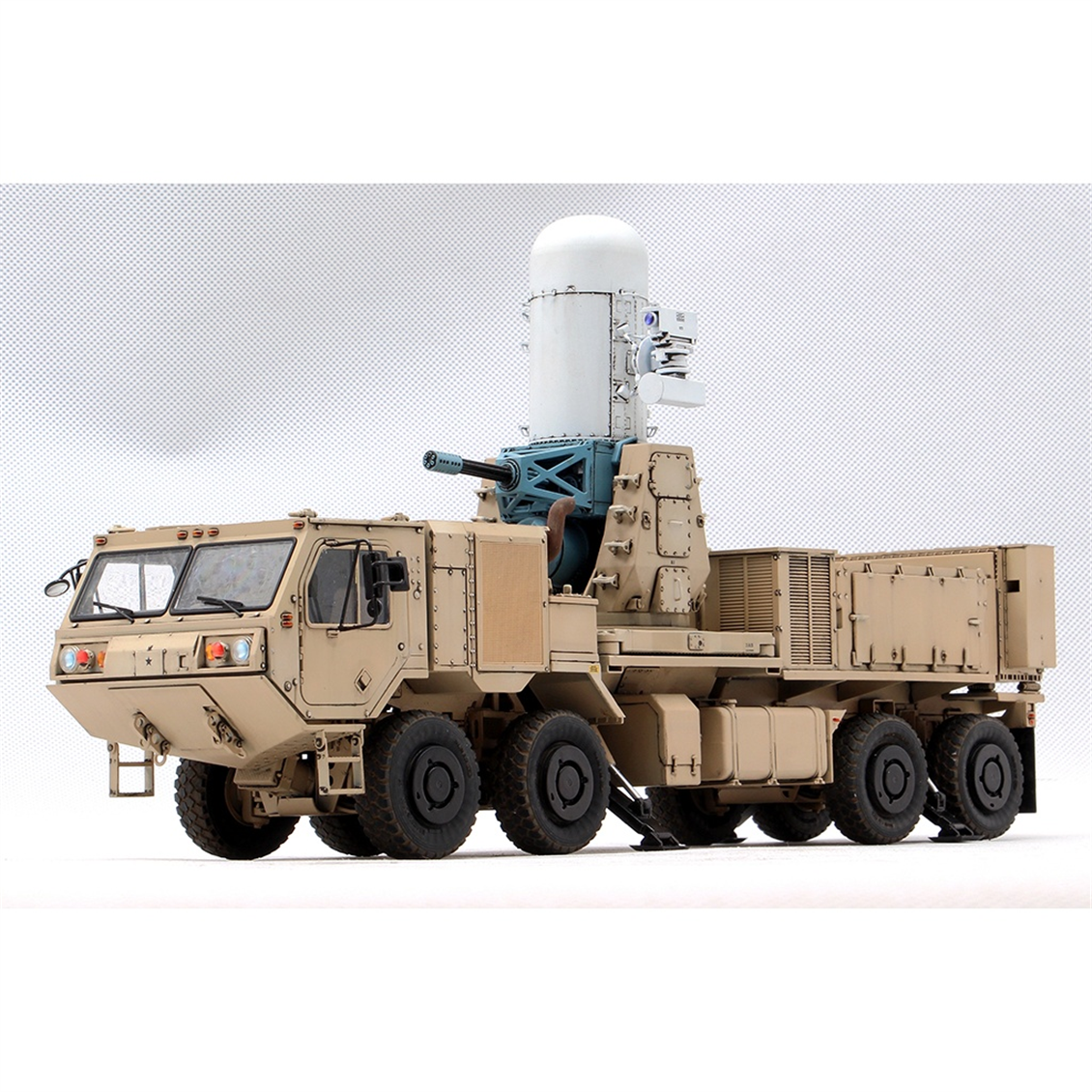 I Love Kit 63526 1/35 Ölçek, US C-RAM Füze Savunma Sistemi ve HEMTT A3 Çekici, Plastik Model Kiti