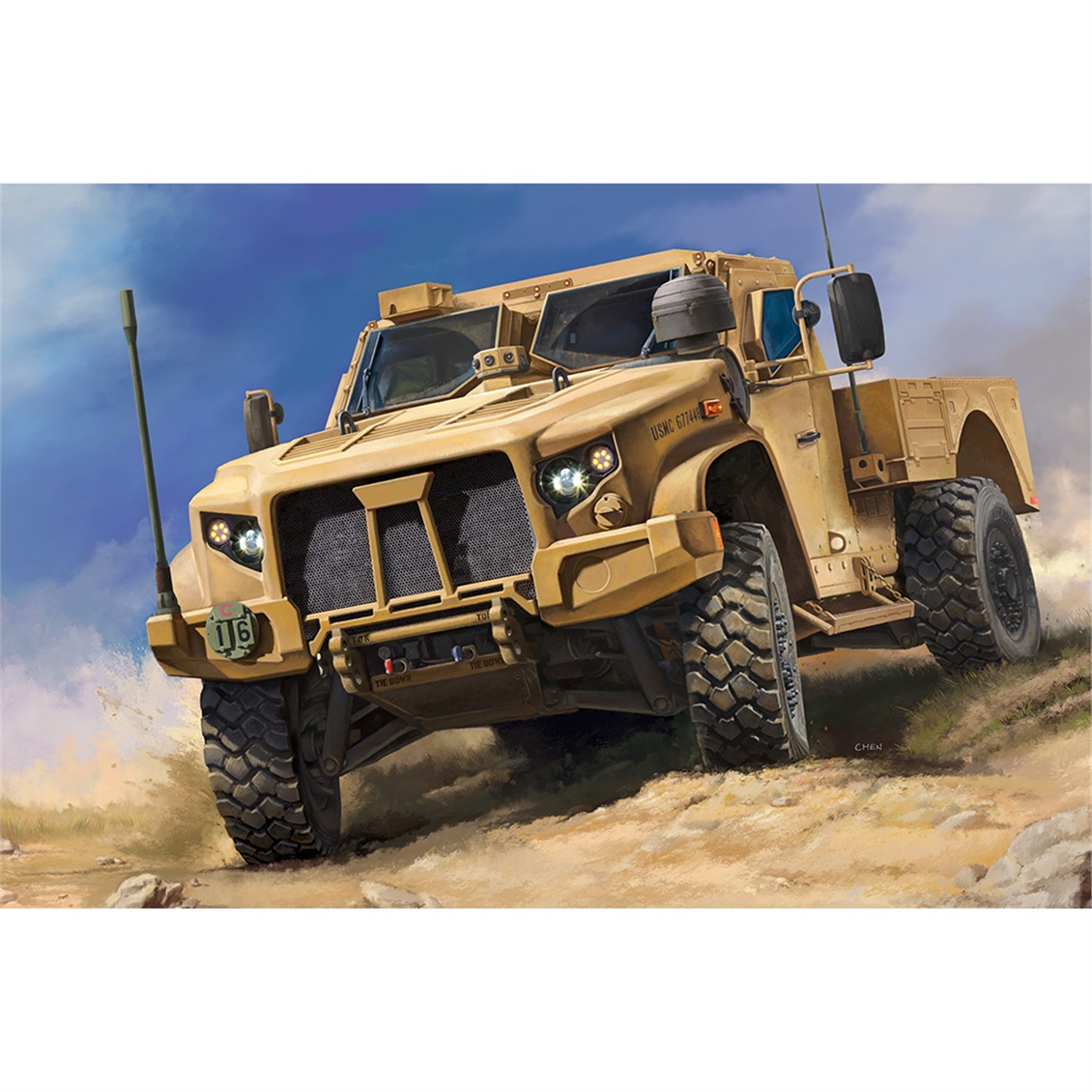 I Love Kit 63538 1/35 Ölçek, M1279 Zırhlı Araç (JLTV-UTL), Plastik Model Kiti