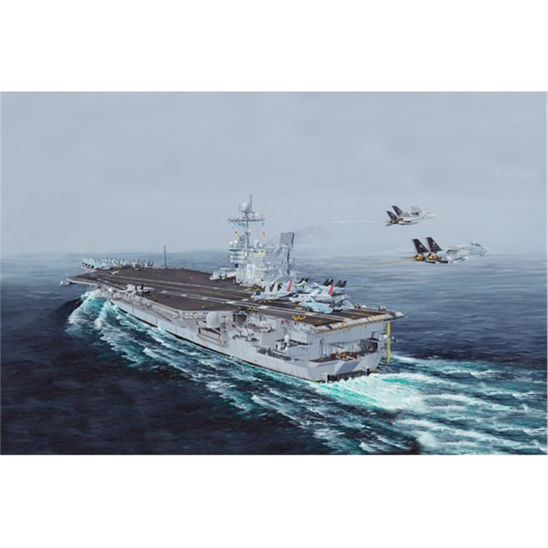 I Love Kit 65306 1/350 Ölçek, USS John F. Kennedy CV-67, Uçak Gemisi Plastik Model Kiti