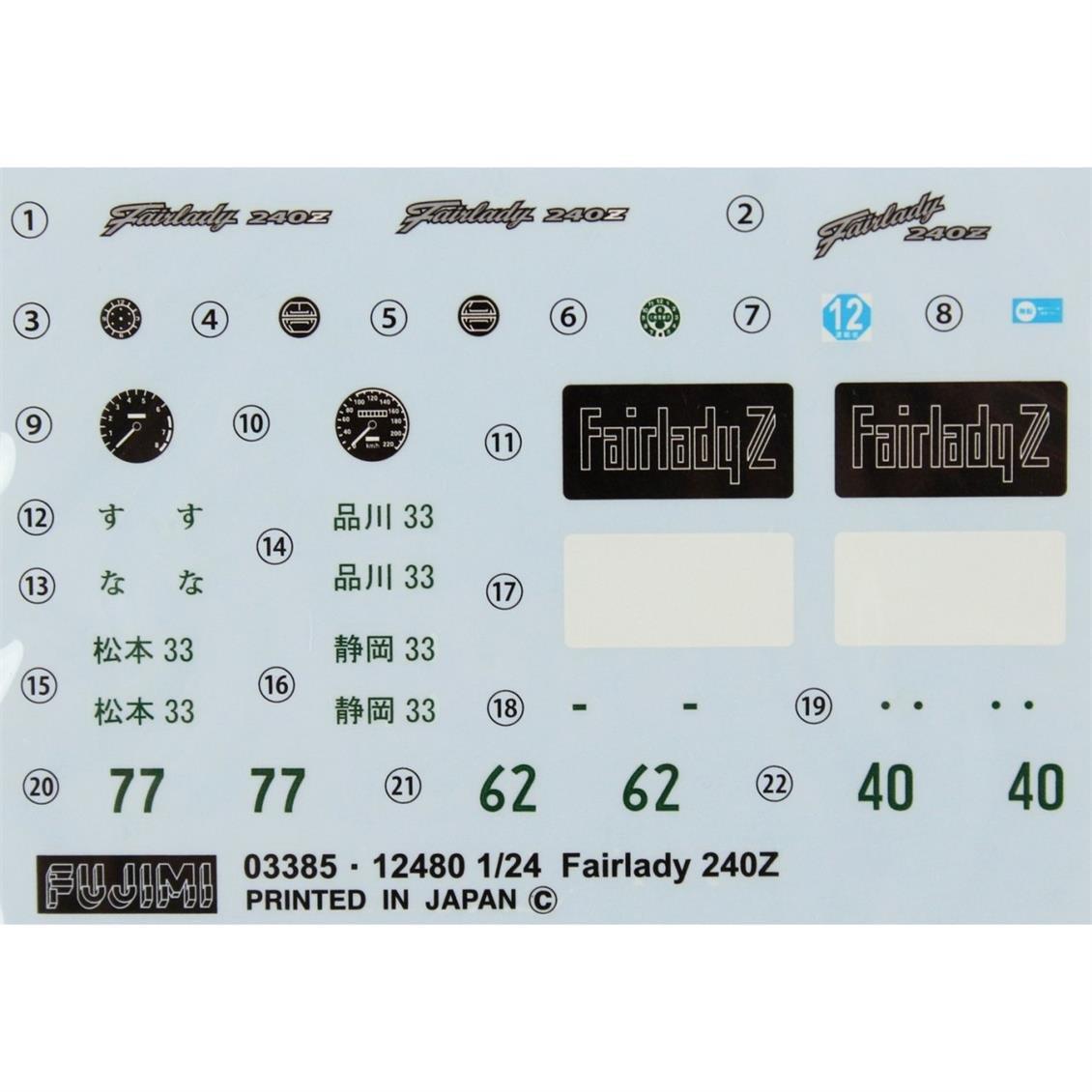ID-162 1/24 NİSSAN Z432R OVER FENDER
