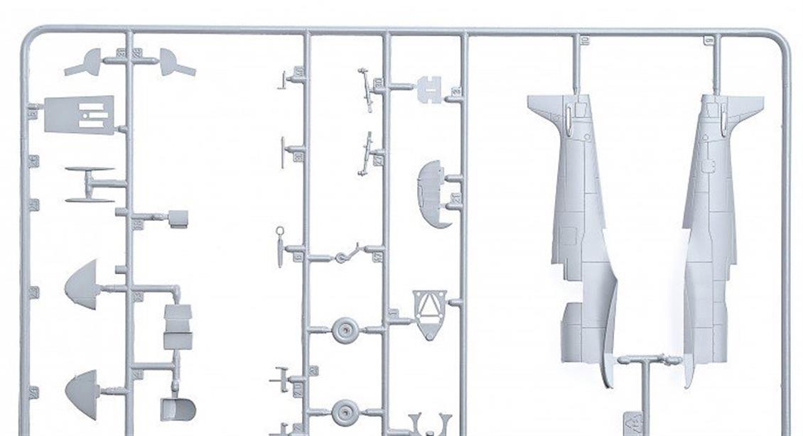 Italeri 0094S 1/72 Spitfire Mk. IX Savaş Uçağı Demonte Plastik Maketi