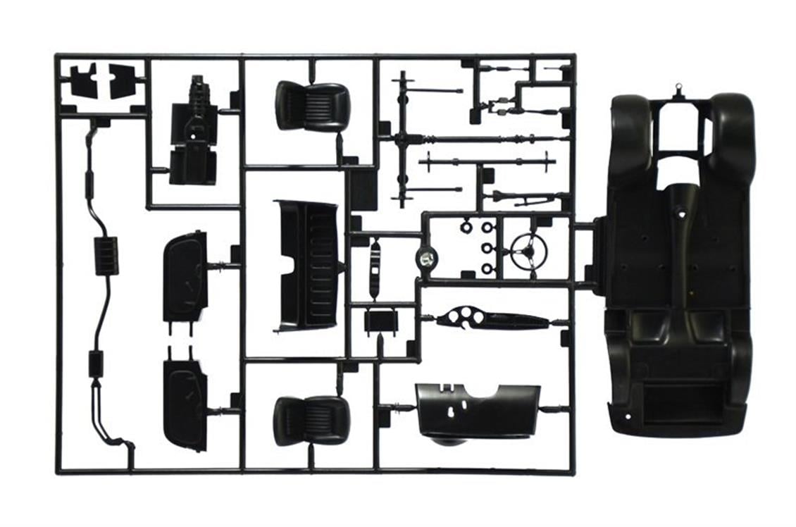 Italeri 3653S 1/24 Giulietta Spider 1300 Cabrio Araba Demonte Plastik Maketi