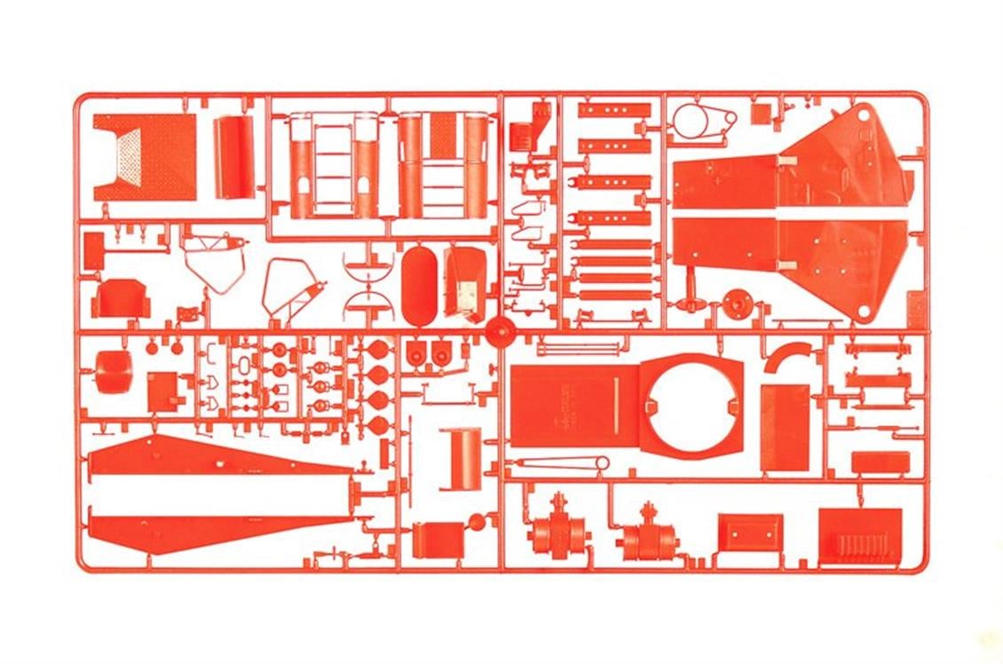 Italeri 3784S 1/24 Iveco Magirus DLK 26-12 Merdivenli İtfaiye Aracı Demonte Plastik Maketi