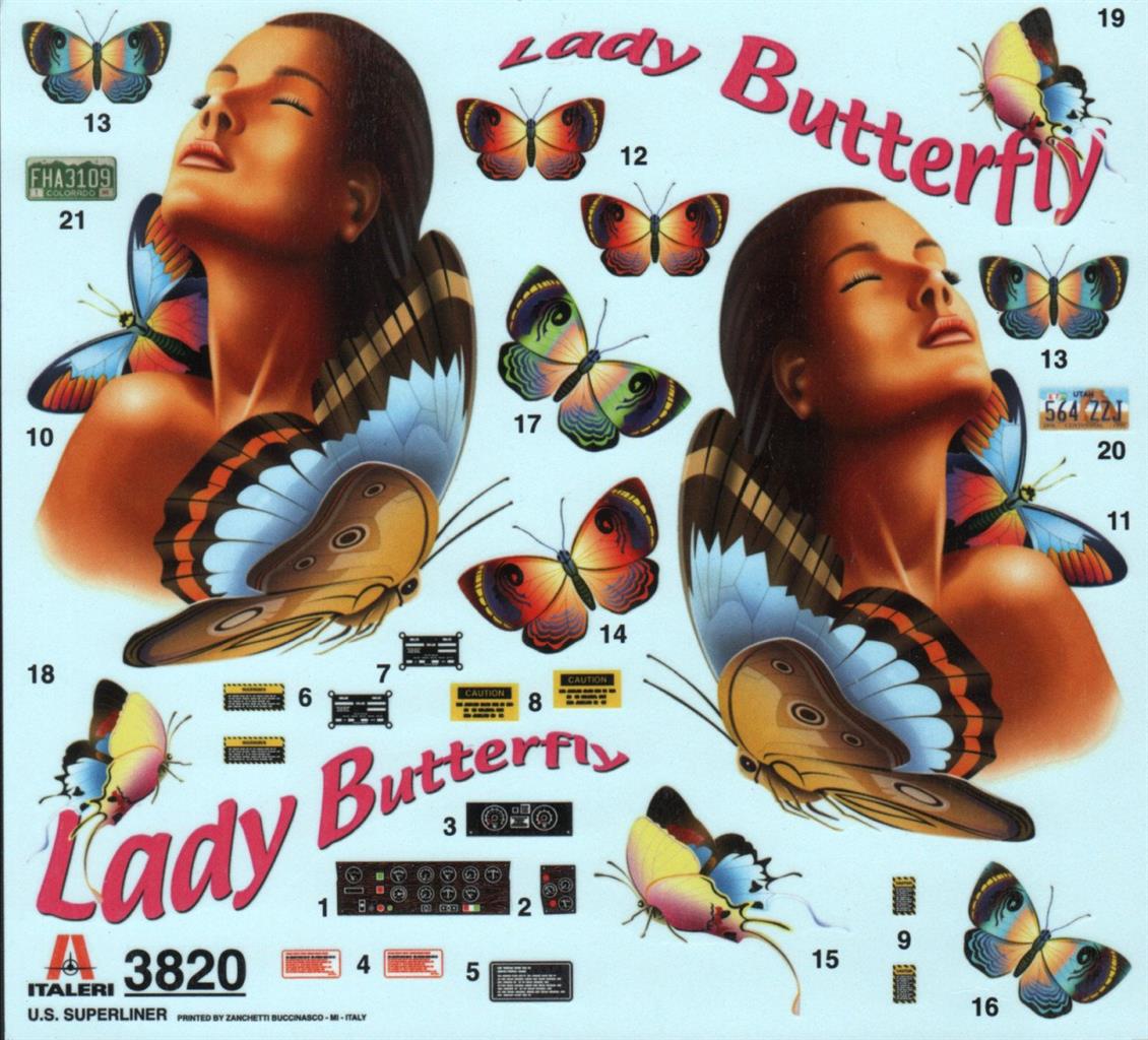 Italeri 3820S 1/24 Amerikan Superliner Çekici Demonte Plastik Maketi