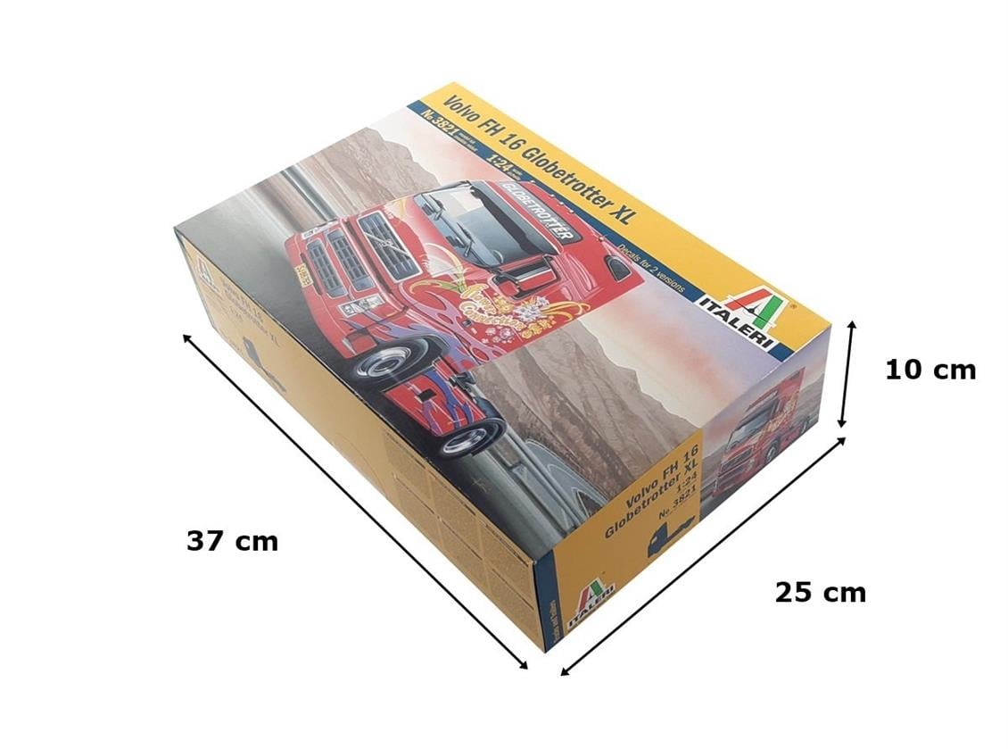 Italeri 3821S 1/24 Volvo FH 16 Globetrotter XL Çekici Demonte Plastik Maketi