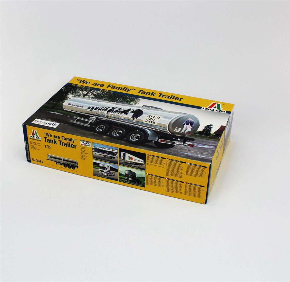 Italeri 3911S 1/24 Tanker Dorsesi (We are Family) Demonte Plastik Maketi