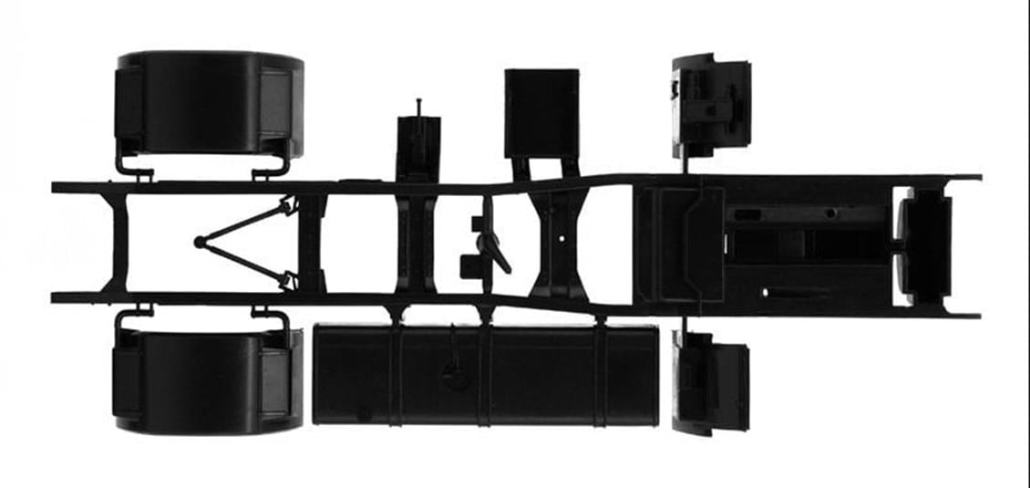 Italeri 3933S 1/24 DAF XF-105 (Space America) Çekici Demonte Plastik Maketi