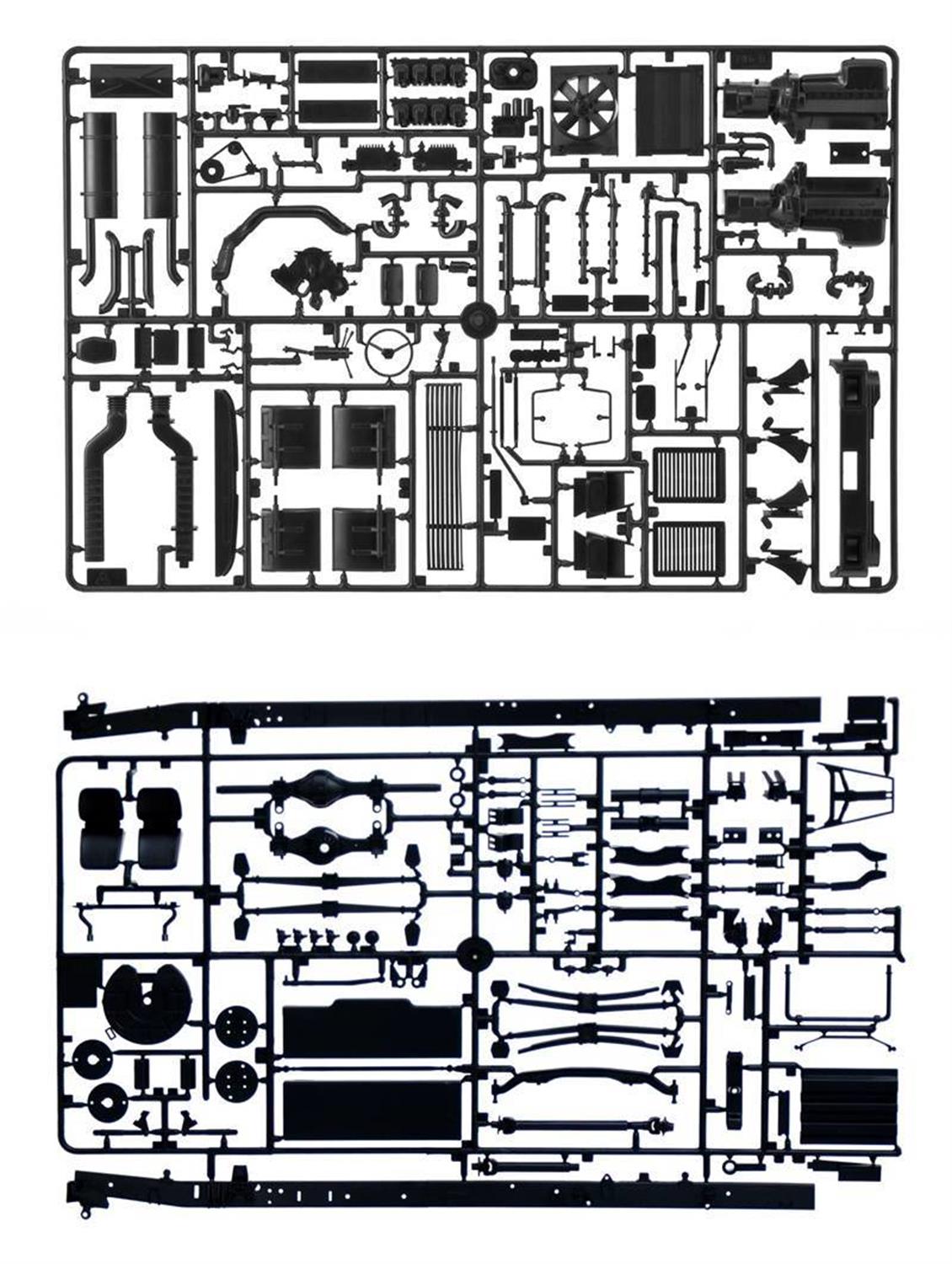 Italeri 3939S 1/24 Iveco Turbostar 190-42 Canvas Çekici Demonte Plastik Maketi