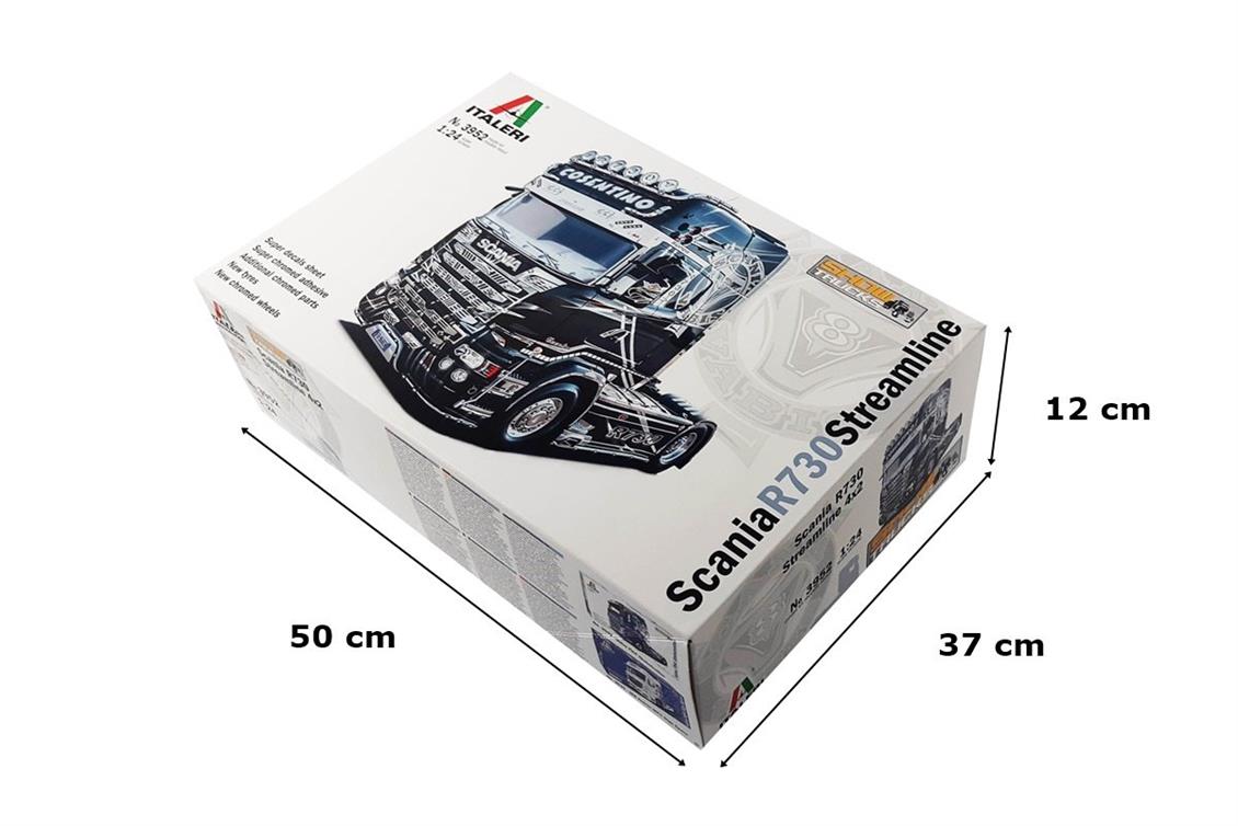 Italeri 3952S 1/24 Scania R730 Streamline 4x2 Çekici Demonte Plastik Maketi