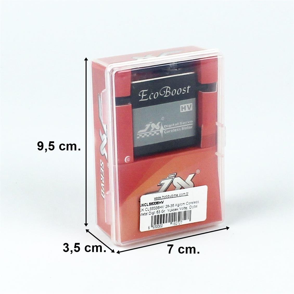 JX CLS6336HV 28-36 Kg/cm Coreless Metal Gear 63 Gr. High Voltage, Digital Servo