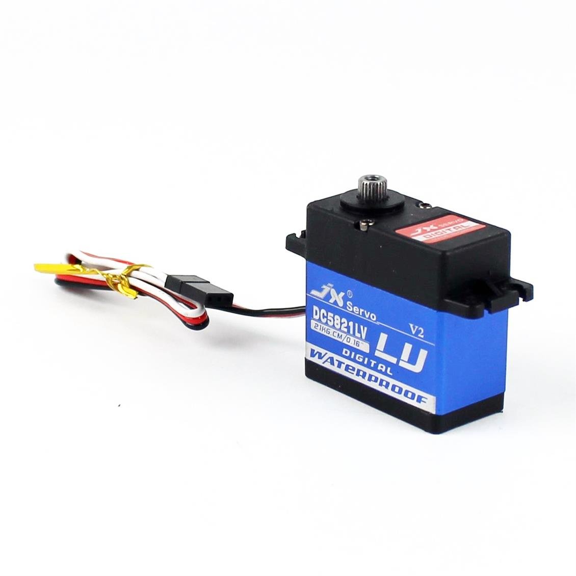 JX DC5821LV 17-22 Kg/cm Waterproof, Cored Metal Gear 58 Gr. Digital Servo