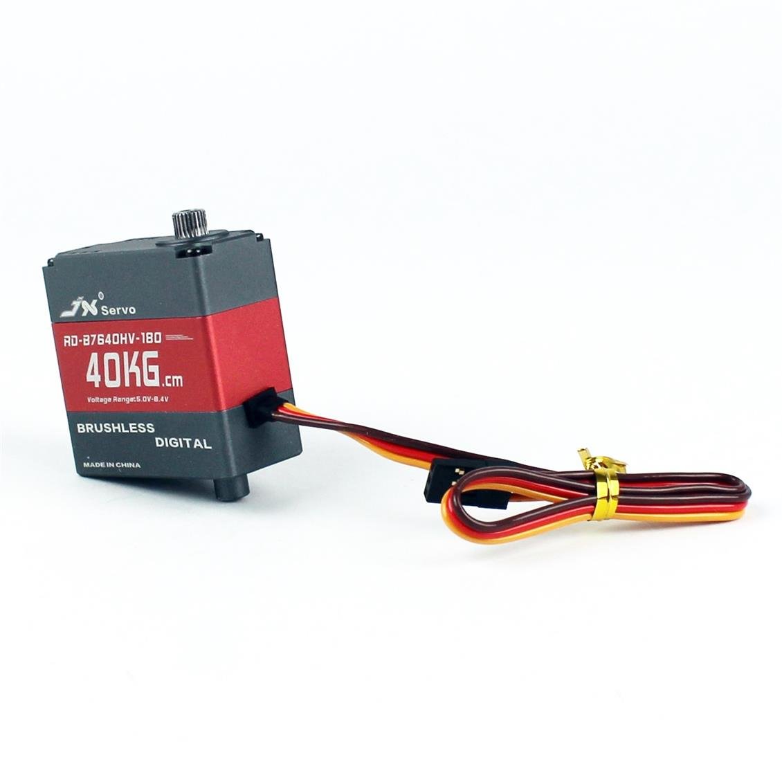 JX RD-C7638HV-180 Degree, 31-38 Kg/cm Coreless Metal Gear 76 Gr. High Voltage, Digital Servo
