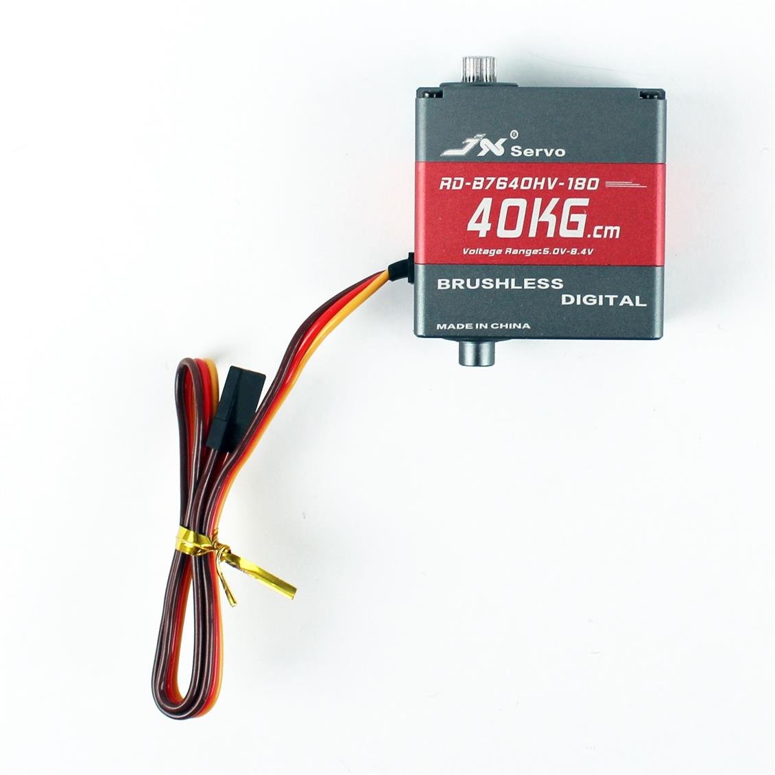 JX RD-C7638HV-180 Degree, 31-38 Kg/cm Coreless Metal Gear 76 Gr. High Voltage, Digital Servo