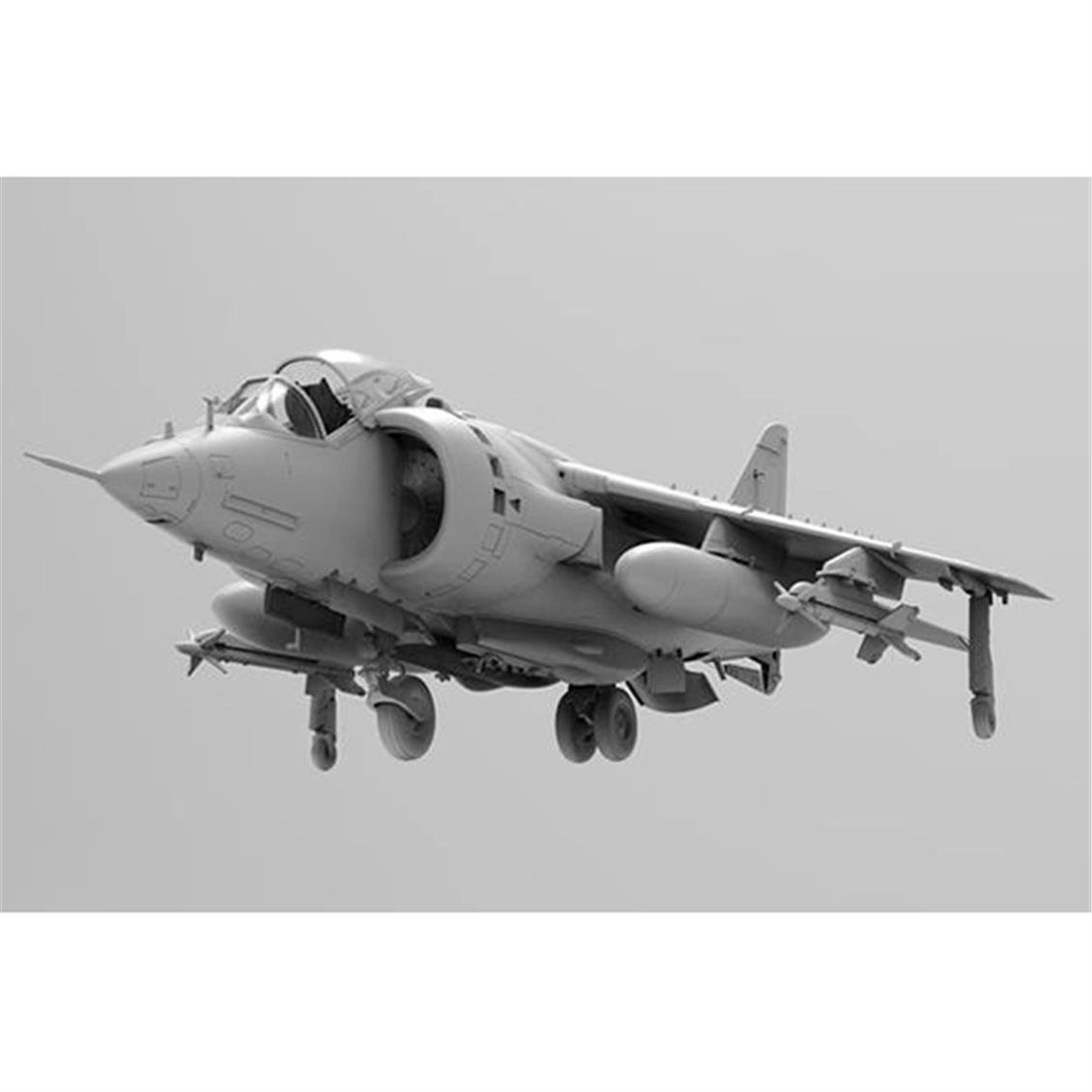 Kinetic K48060 1/48 Royal Navy Sea Harrier FRS.1 Savaş Uçağı, Plastik Model Kiti