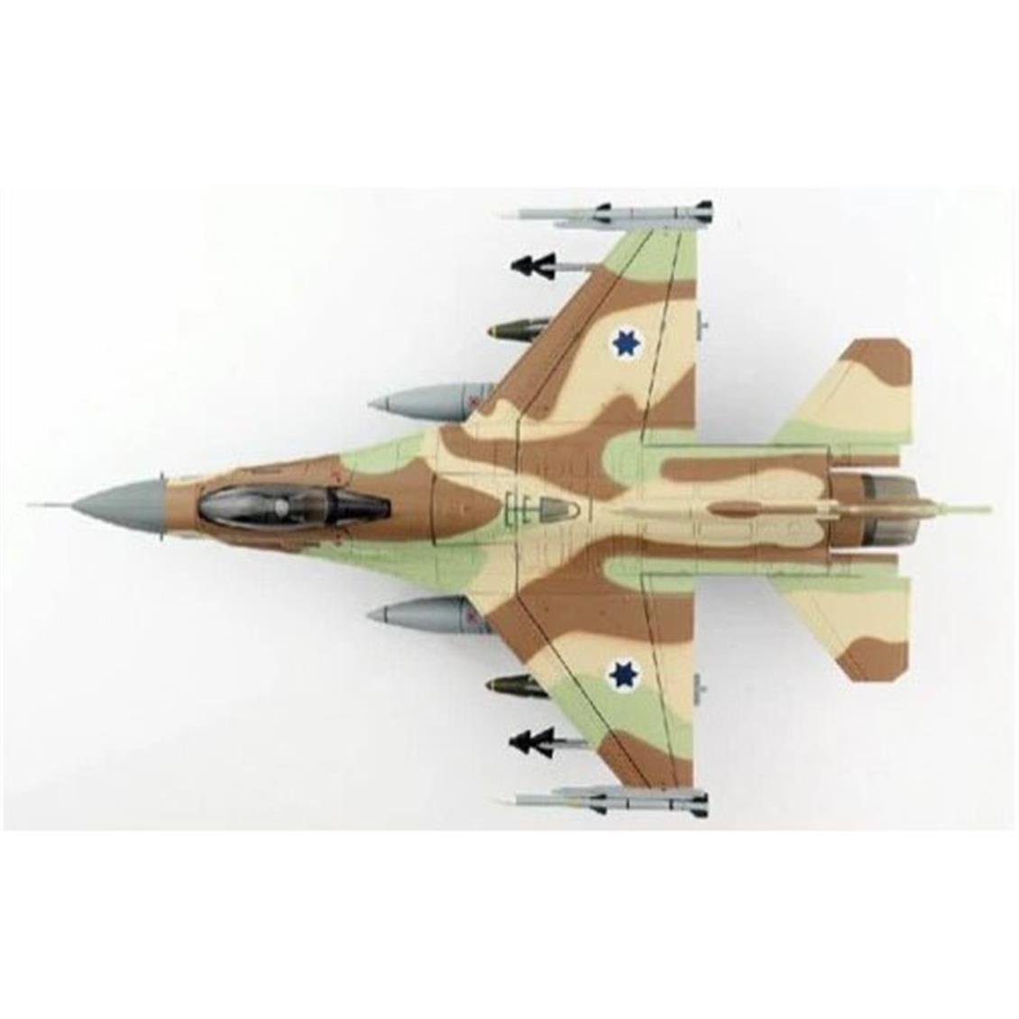 Kinetic K48129 1/48 F-16C Block 40 (Israeli Air Force - Barak) Savaş Uçağı, Plastik Model Kiti