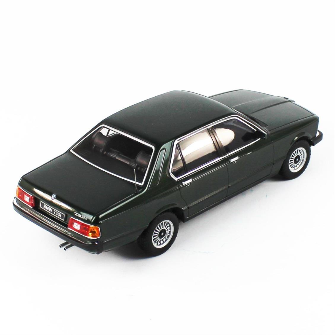 KKscale 180103 1/18 1977 Bmw E23 7-Series, Metalik Koyu Yeşil, Sergilemeye Hazır Metal Araba Modeli
