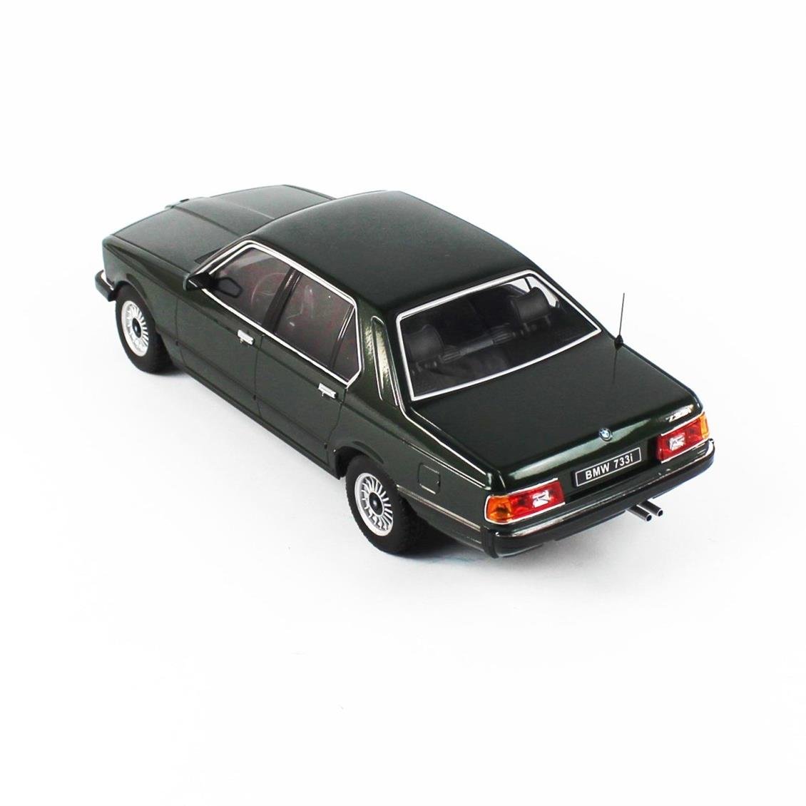 KKscale 180103 1/18 1977 Bmw E23 7-Series, Metalik Koyu Yeşil, Sergilemeye Hazır Metal Araba Modeli