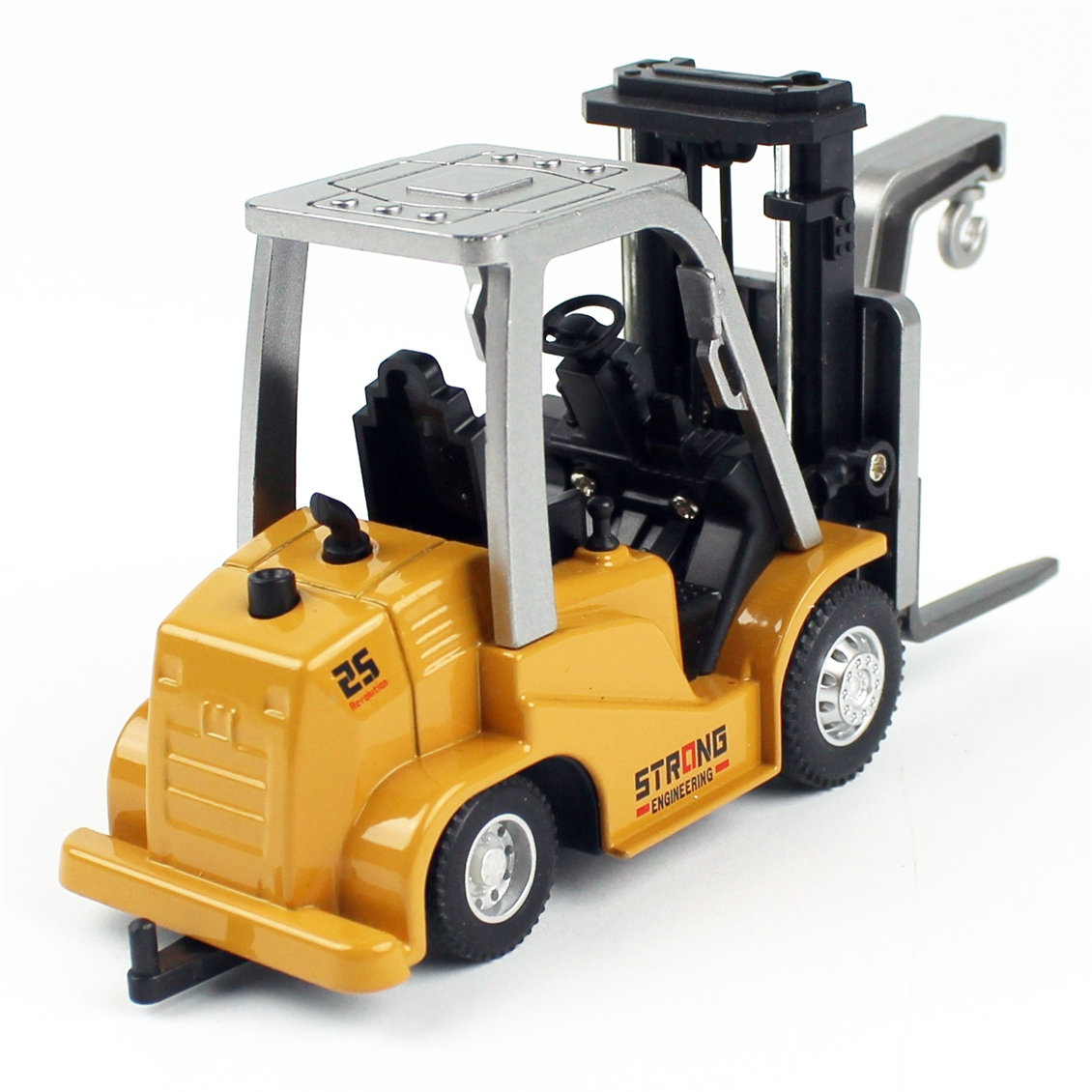 M651 1/64 Ölçek, Forklift, Bluetooth Uzaktan Kumandalı Metal İş Makinası