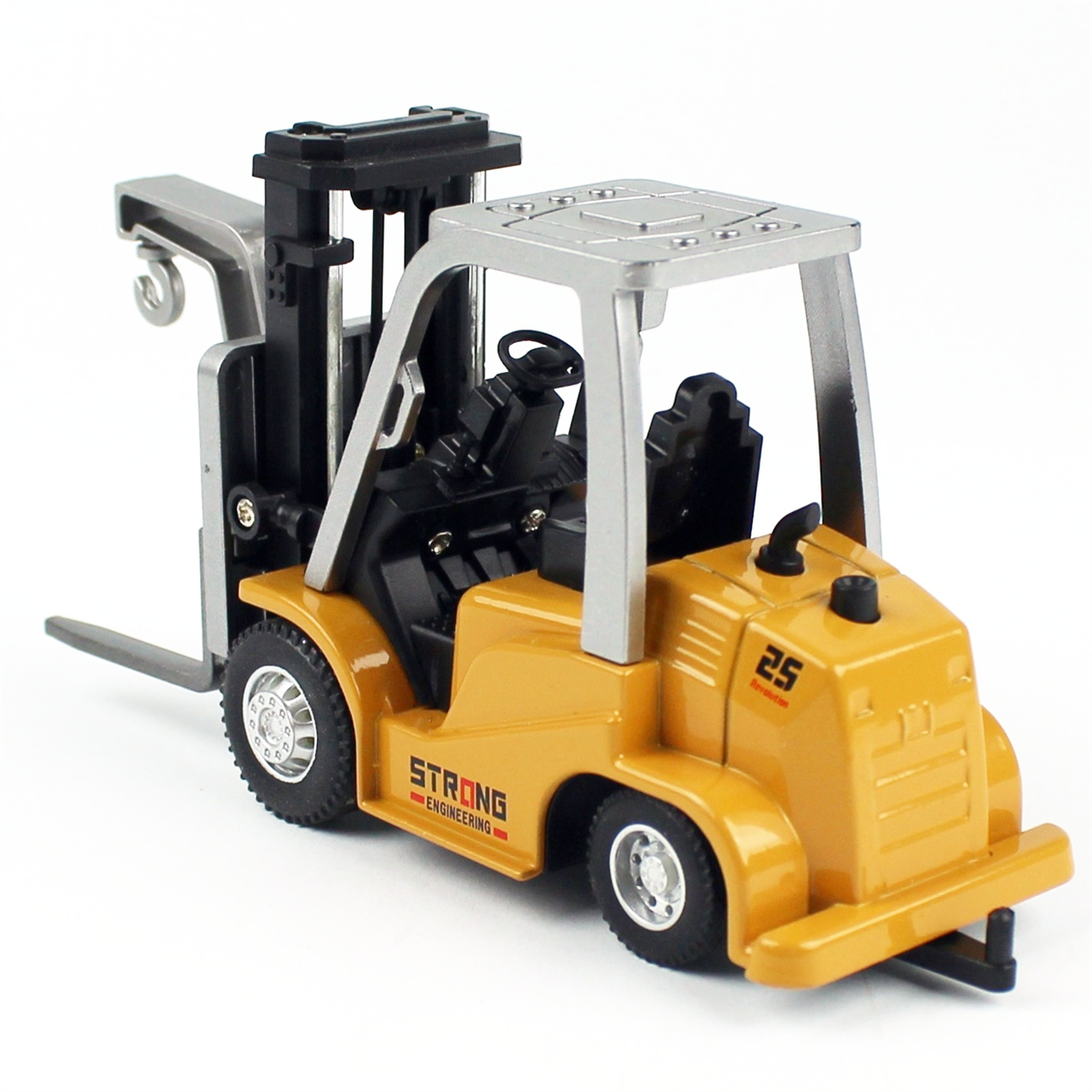 M651 1/64 Ölçek, Forklift, Bluetooth Uzaktan Kumandalı Metal İş Makinası