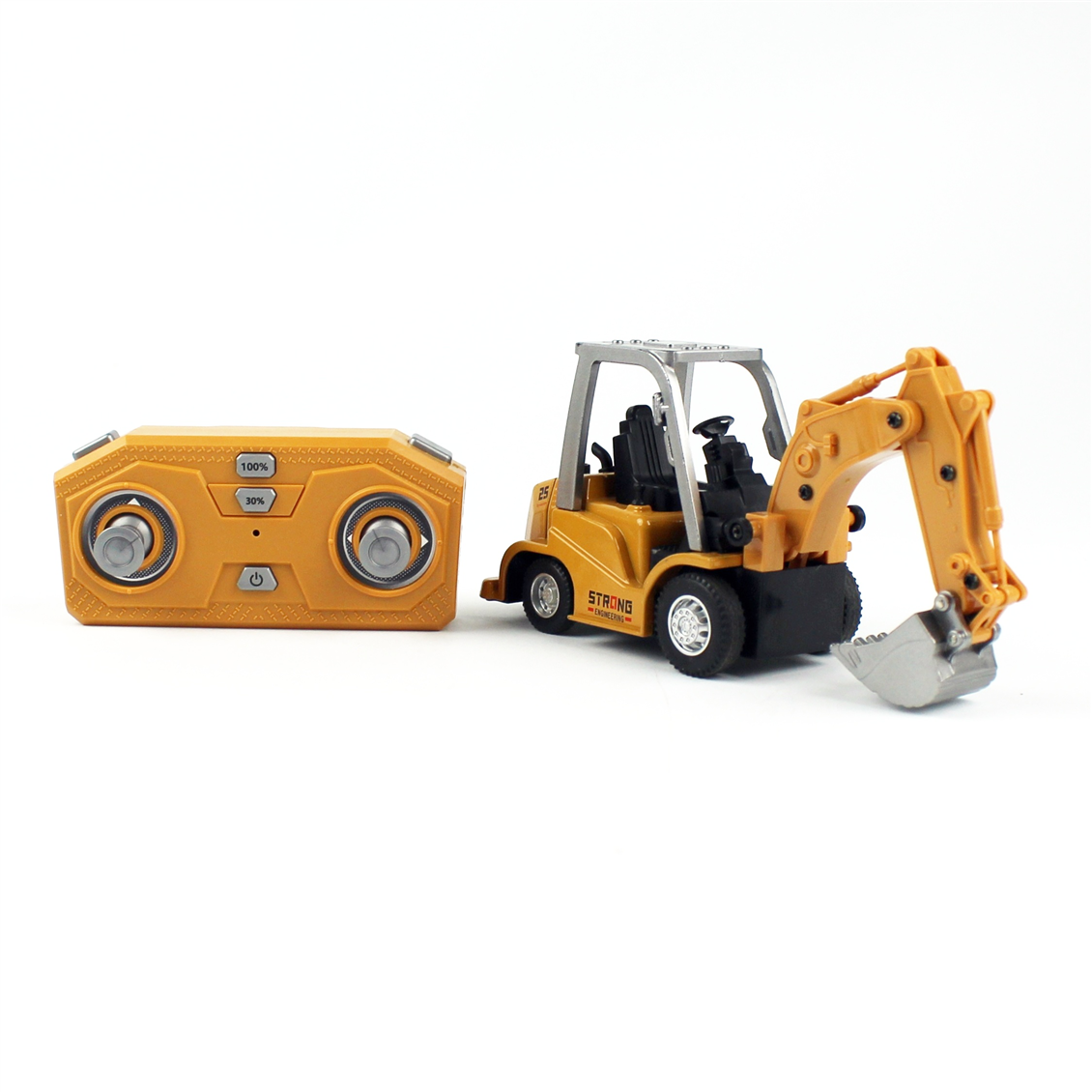 M652 1/64 Ölçek, Ekskavator, Bluetooth Uzaktan Kumandalı Metal İş Makinası