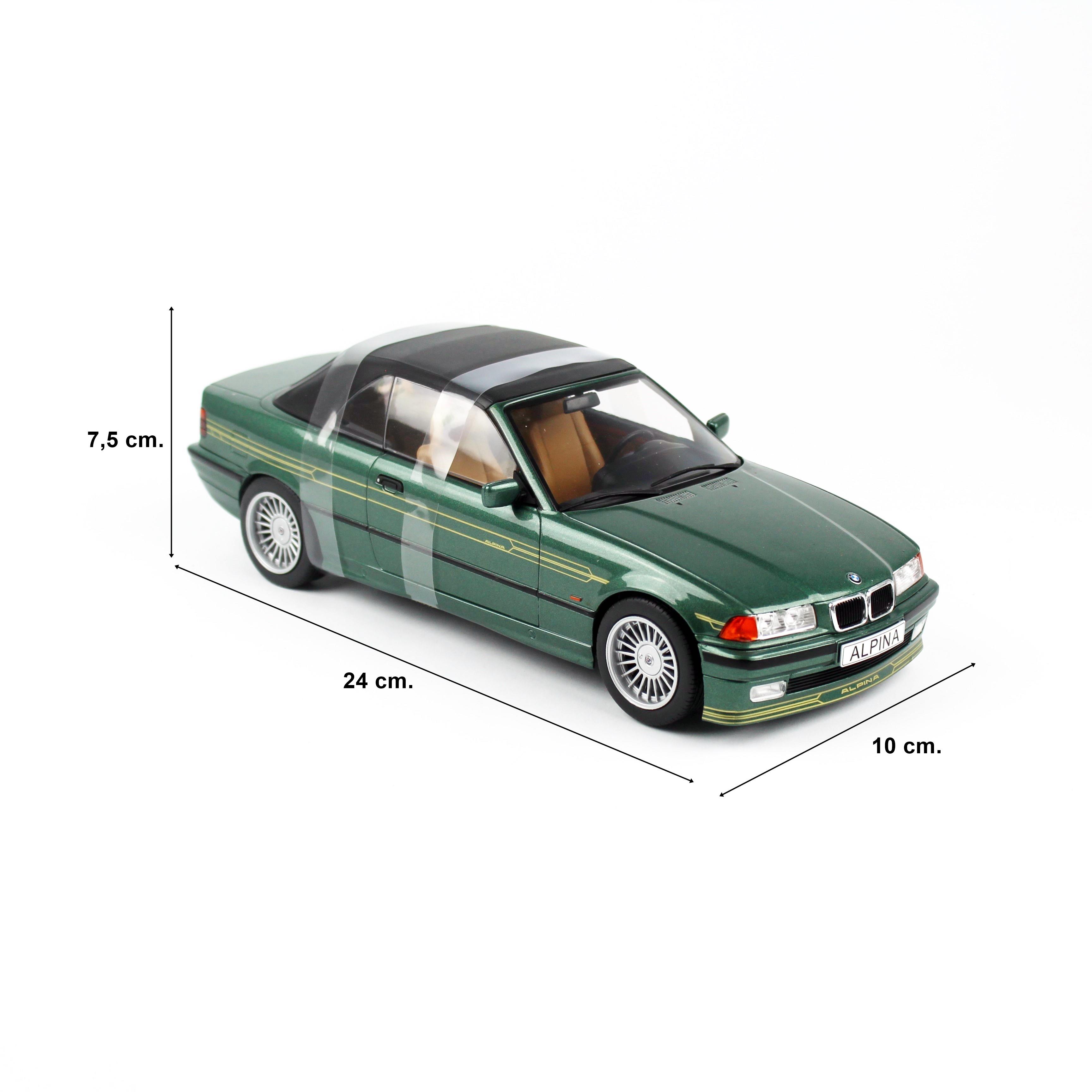 MCG BMW 3 Seri B3 3.2 (E36 Kasa) Alpina Convertible 1995, YEŞİL, ,Sergilemeye Hazır Model Araba
