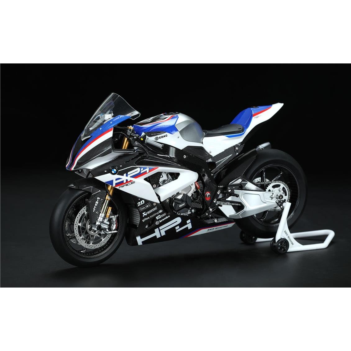 Meng MT-004 1/9 Ölçek BMW HP4 Yarış Motorsikleti, Plastik Model Kiti