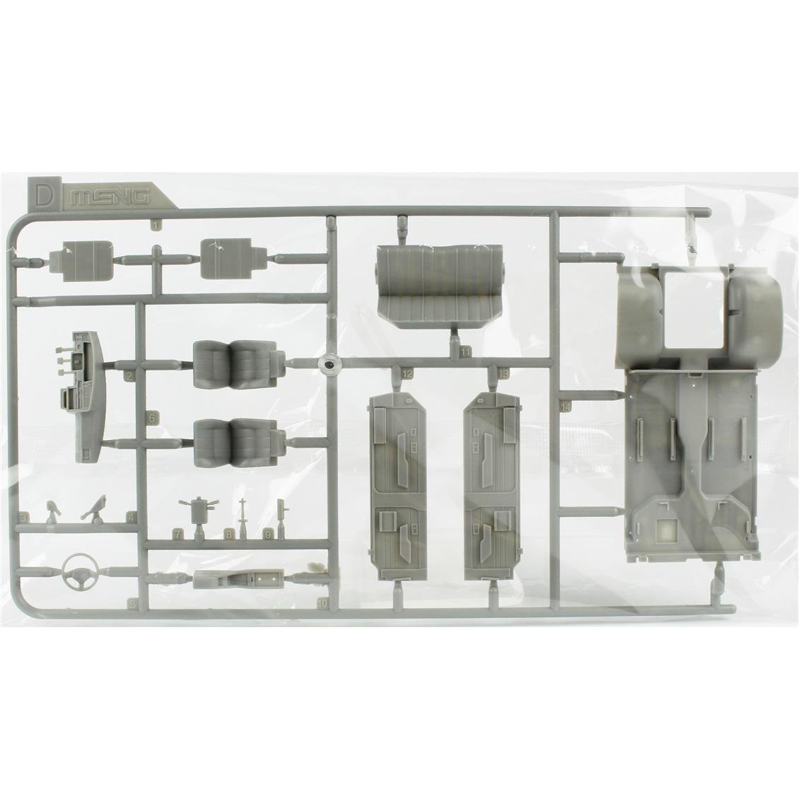 Meng VS-001 1/35 Ölçek ZPU-1 Silahlı Toyota Hilux Kamyonet, Plastik Model Kiti